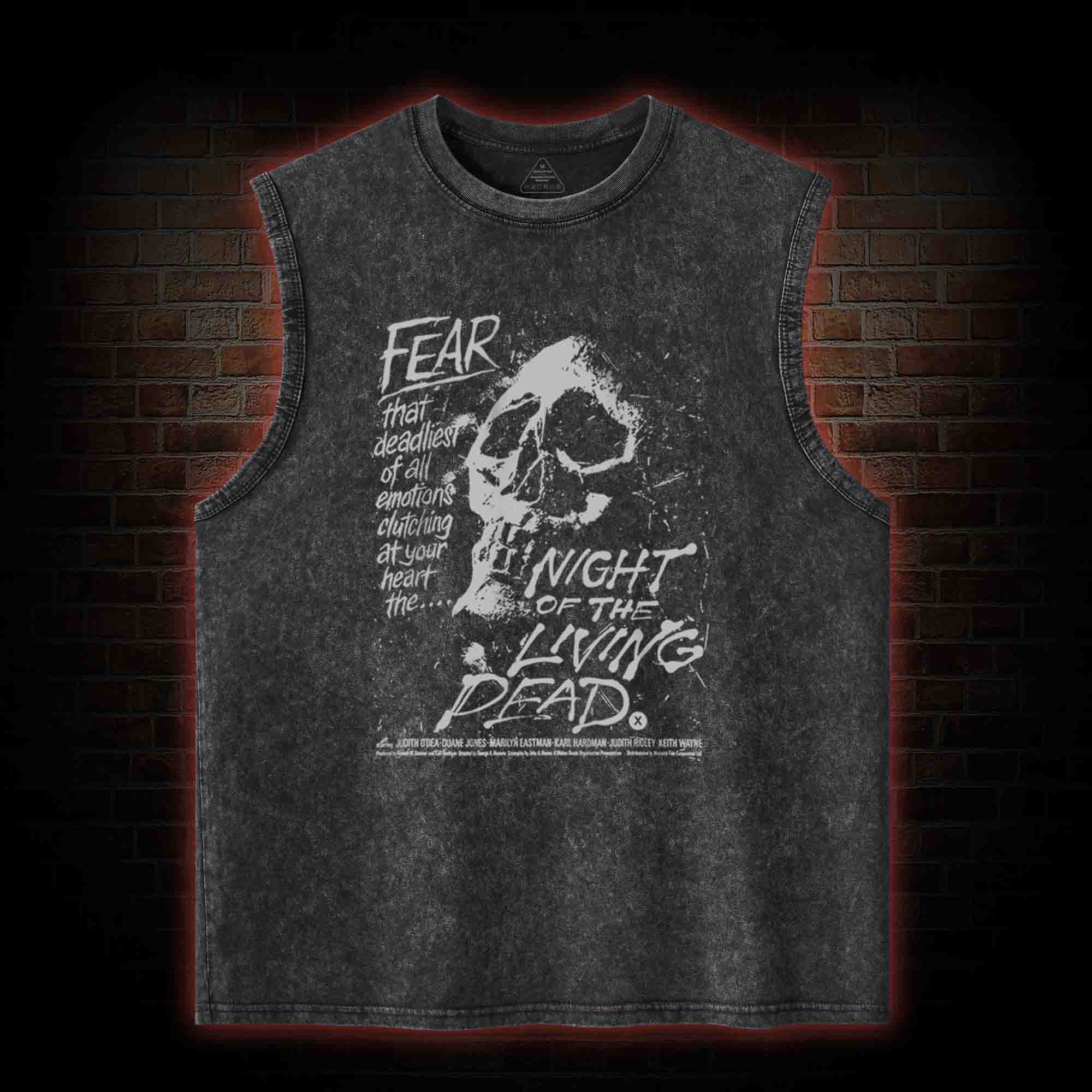 Ghouls Washed Tank Top