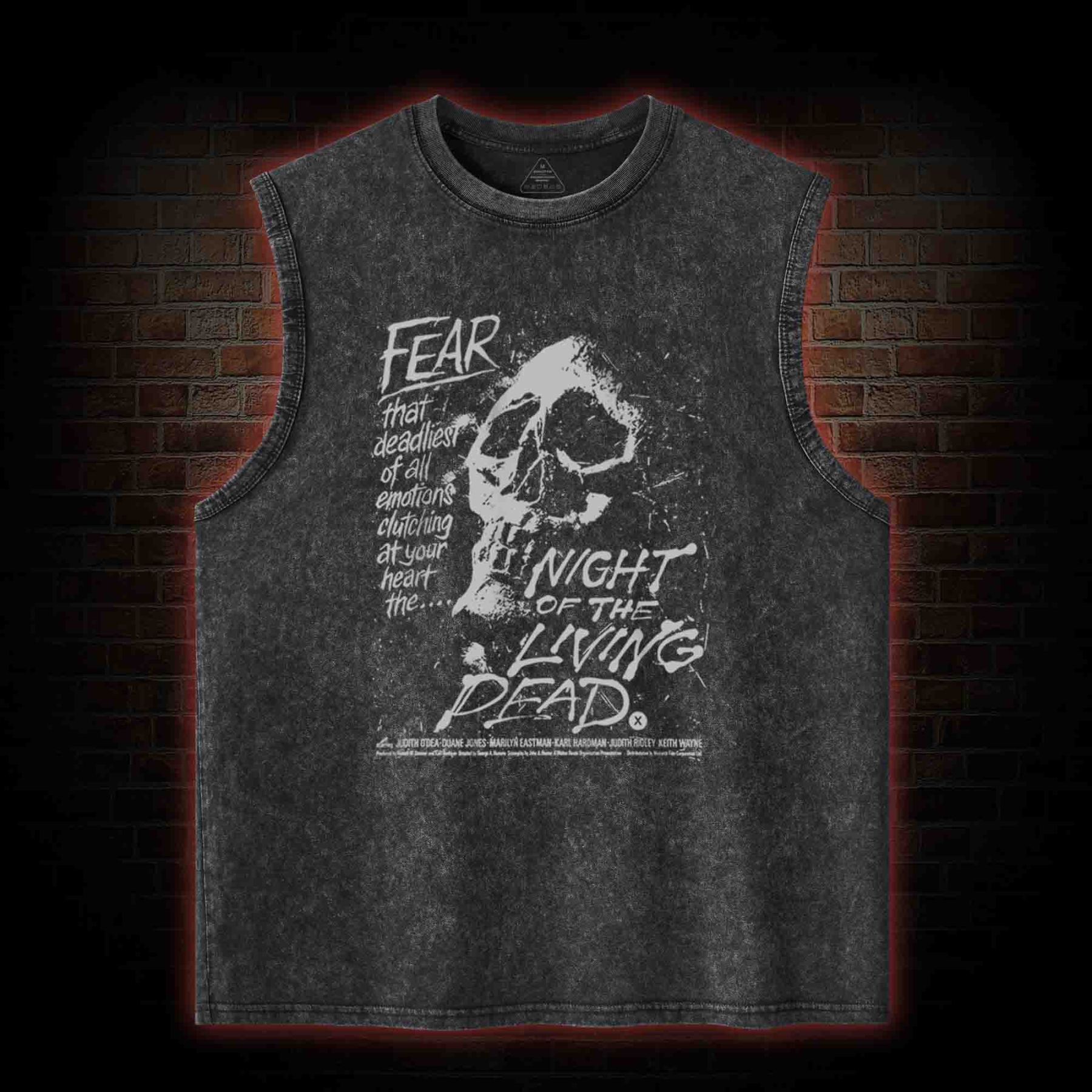 Ghouls Washed Tank Top