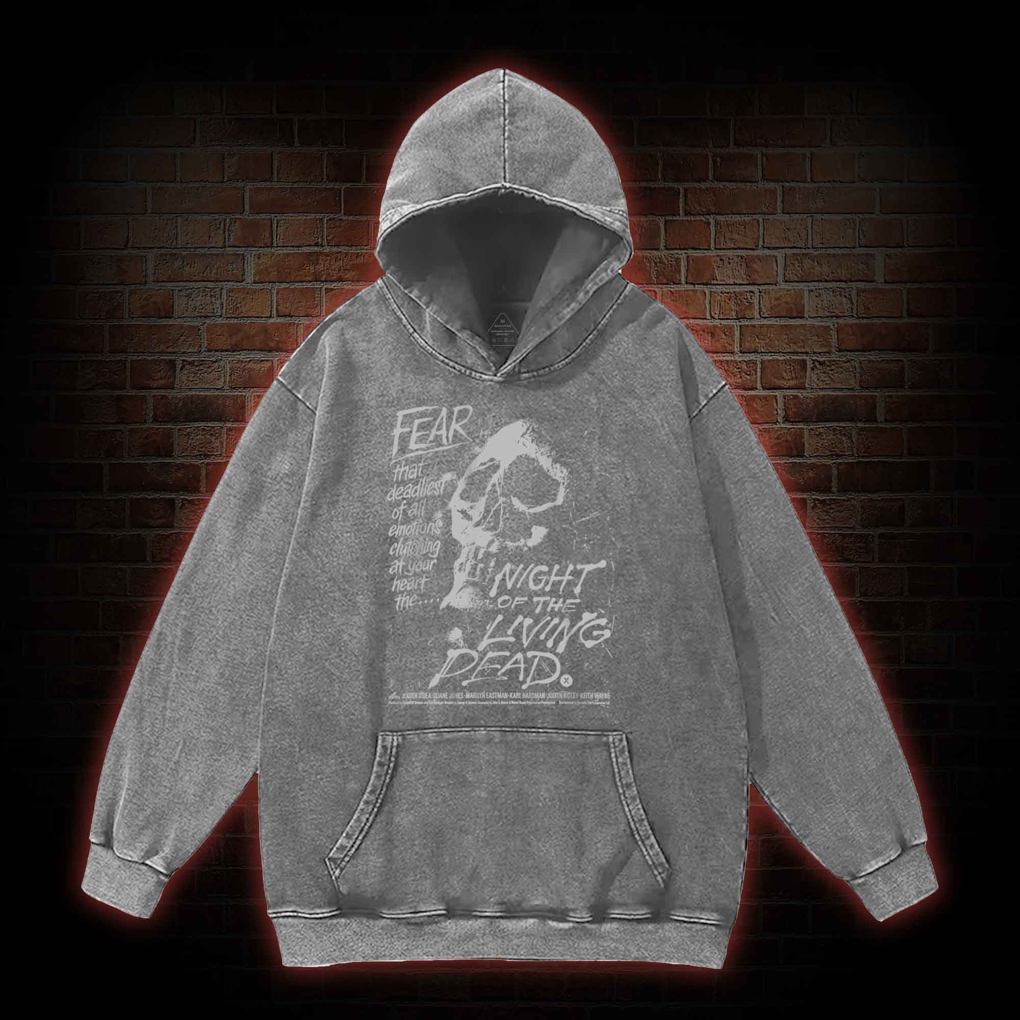 Ghouls Washed Hoodie