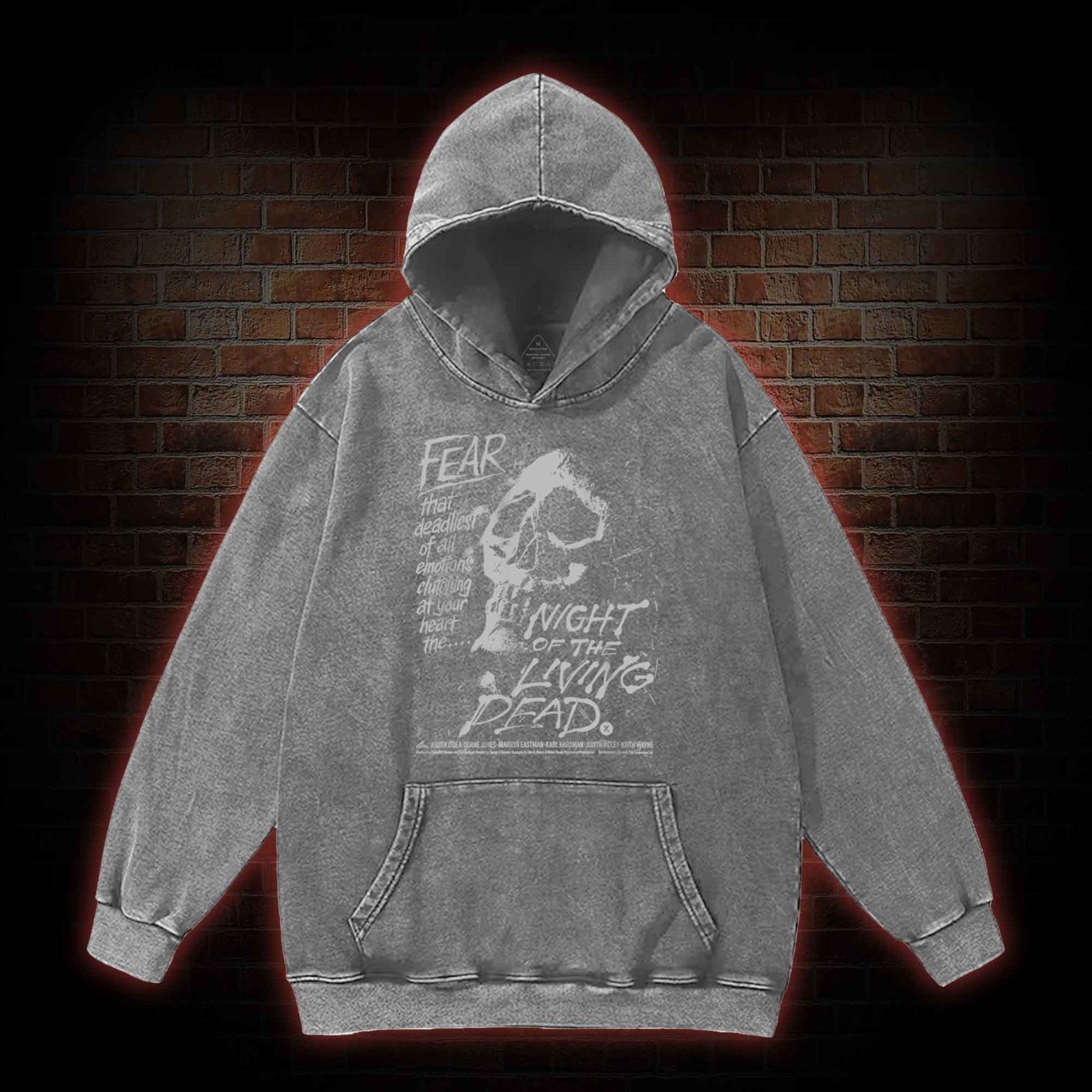 Ghouls Washed Hoodie
