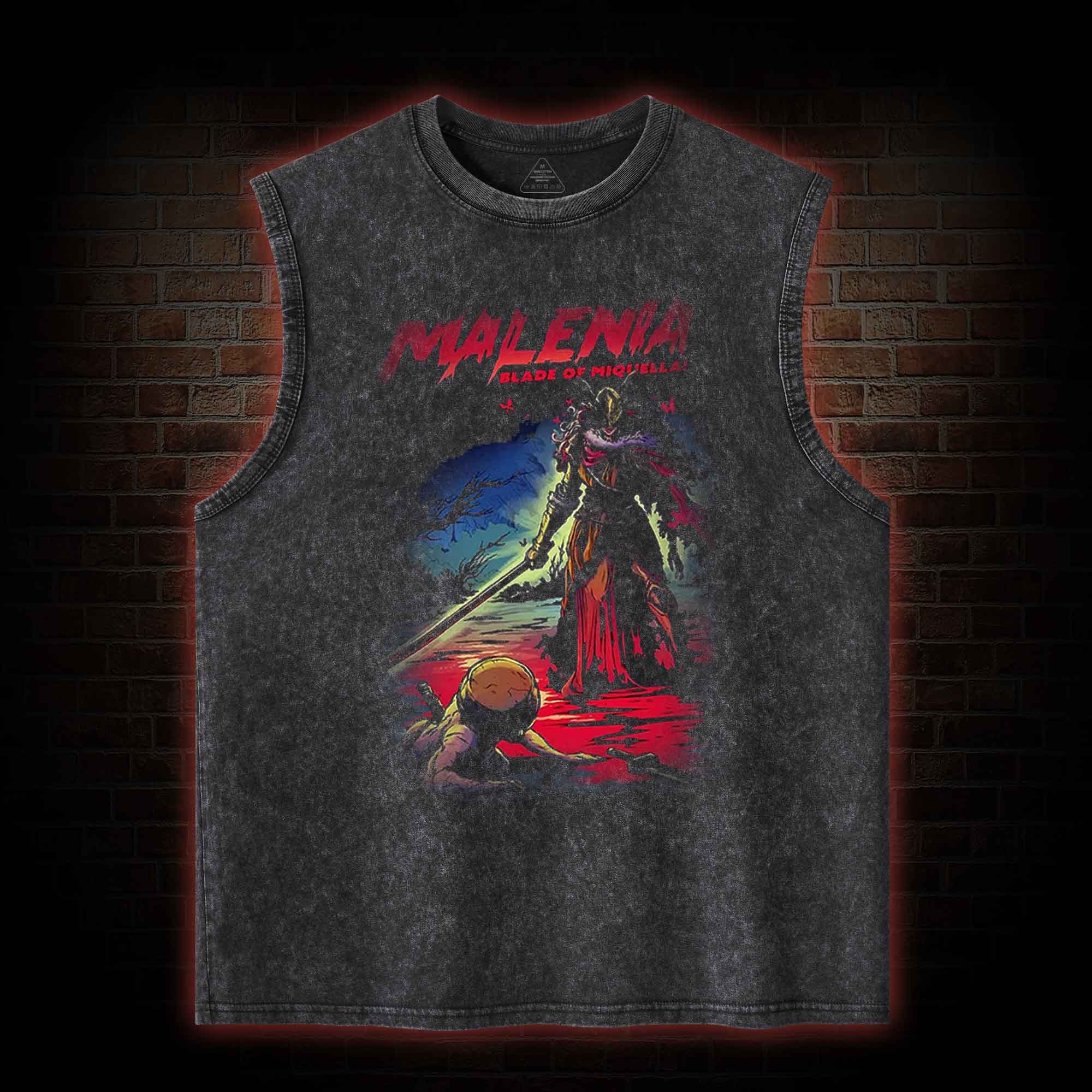 The Scarlet Bloom Flowers Once More Washed Tank Top