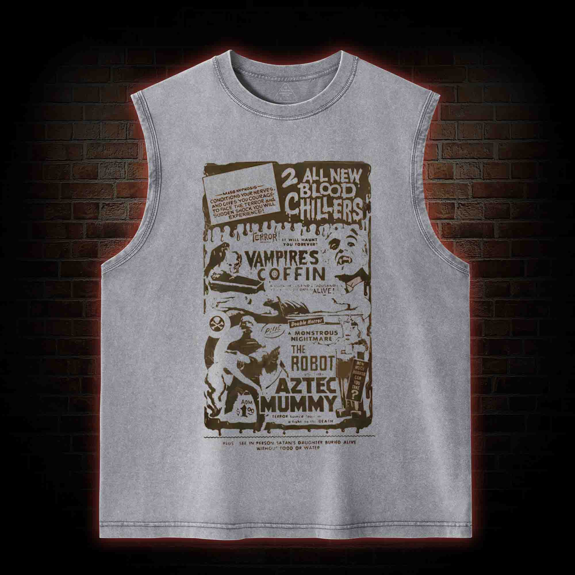  Aztec Mummy Washed Tank Top
