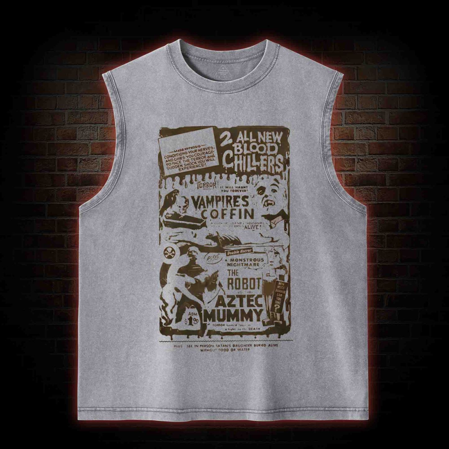  Aztec Mummy Washed Tank Top