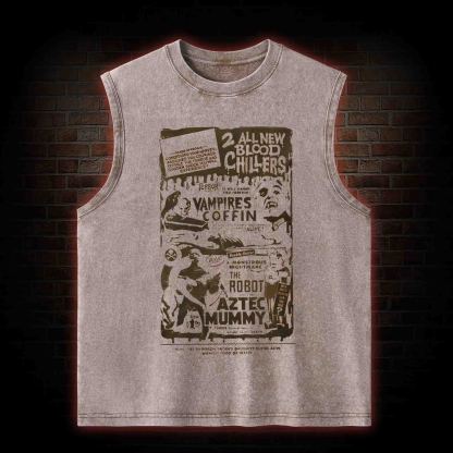  Aztec Mummy Washed Tank Top