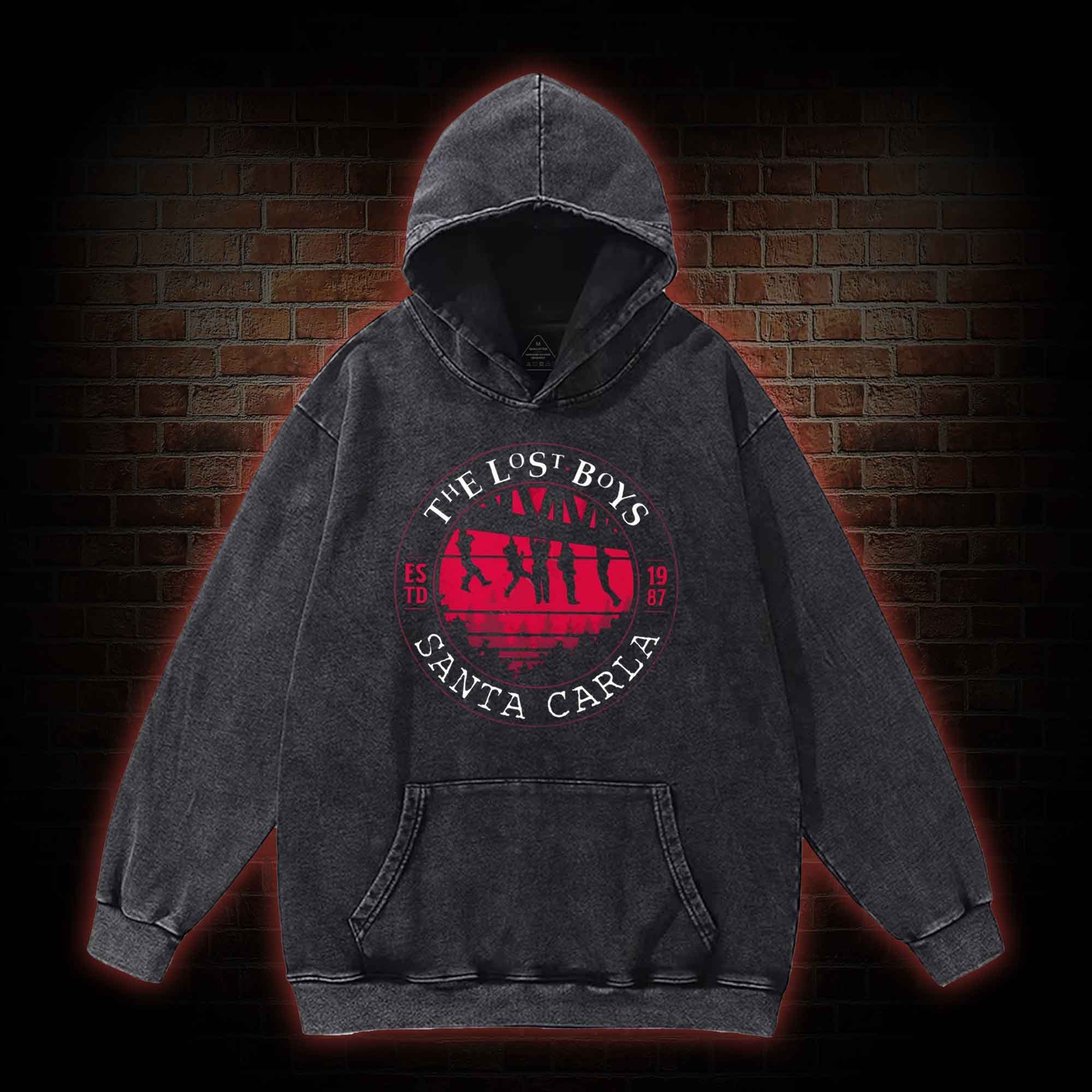 Good Night Blood Sucker! Washed Hoodie