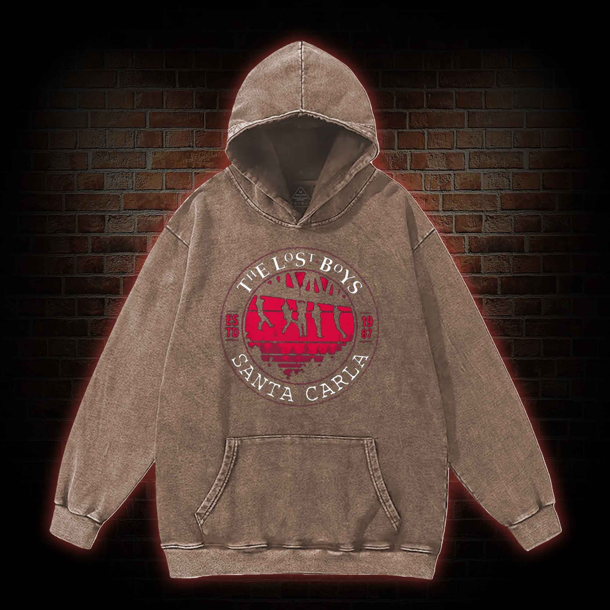Good Night Blood Sucker! Washed Hoodie