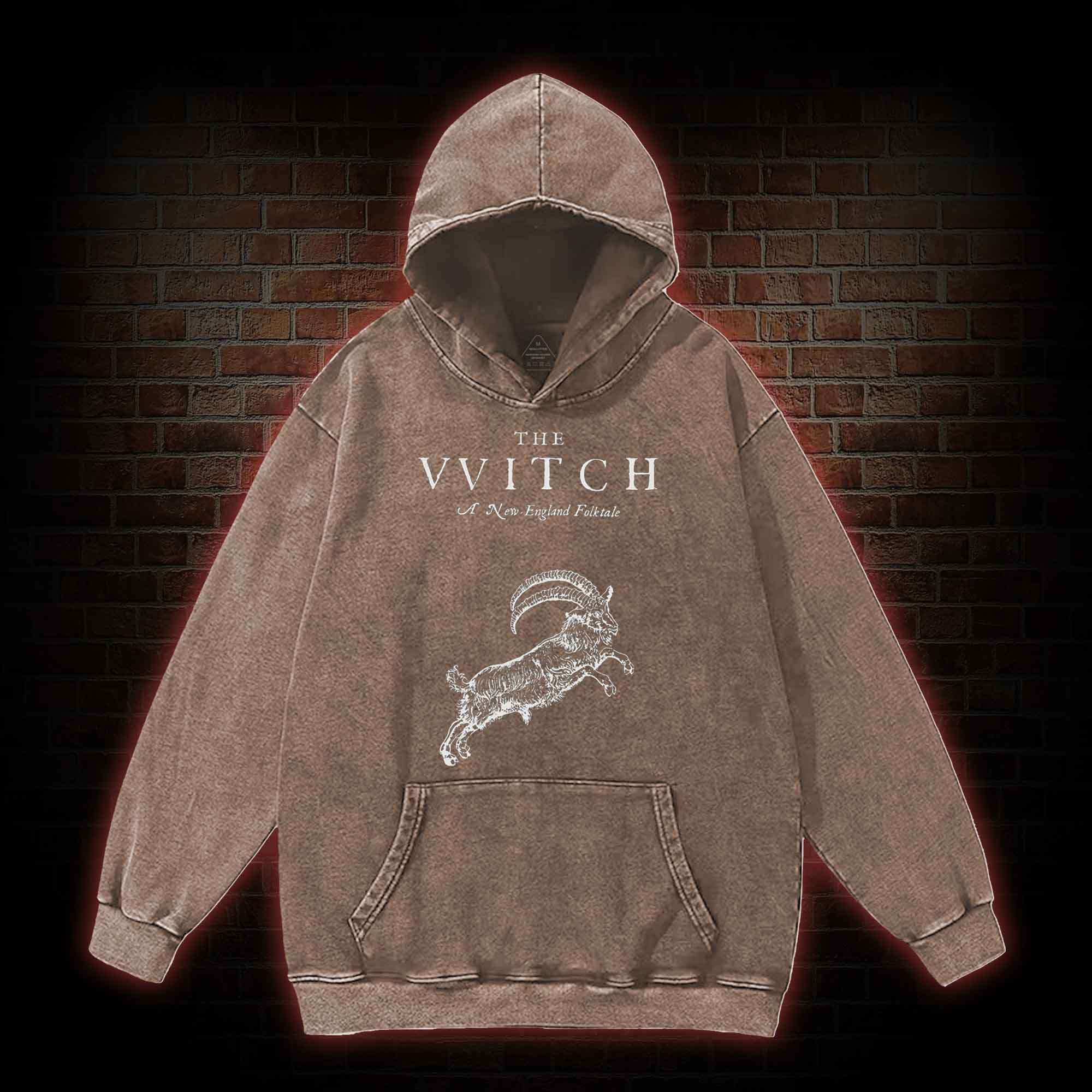 Black Phillip Kng of All Washed Hoodie
