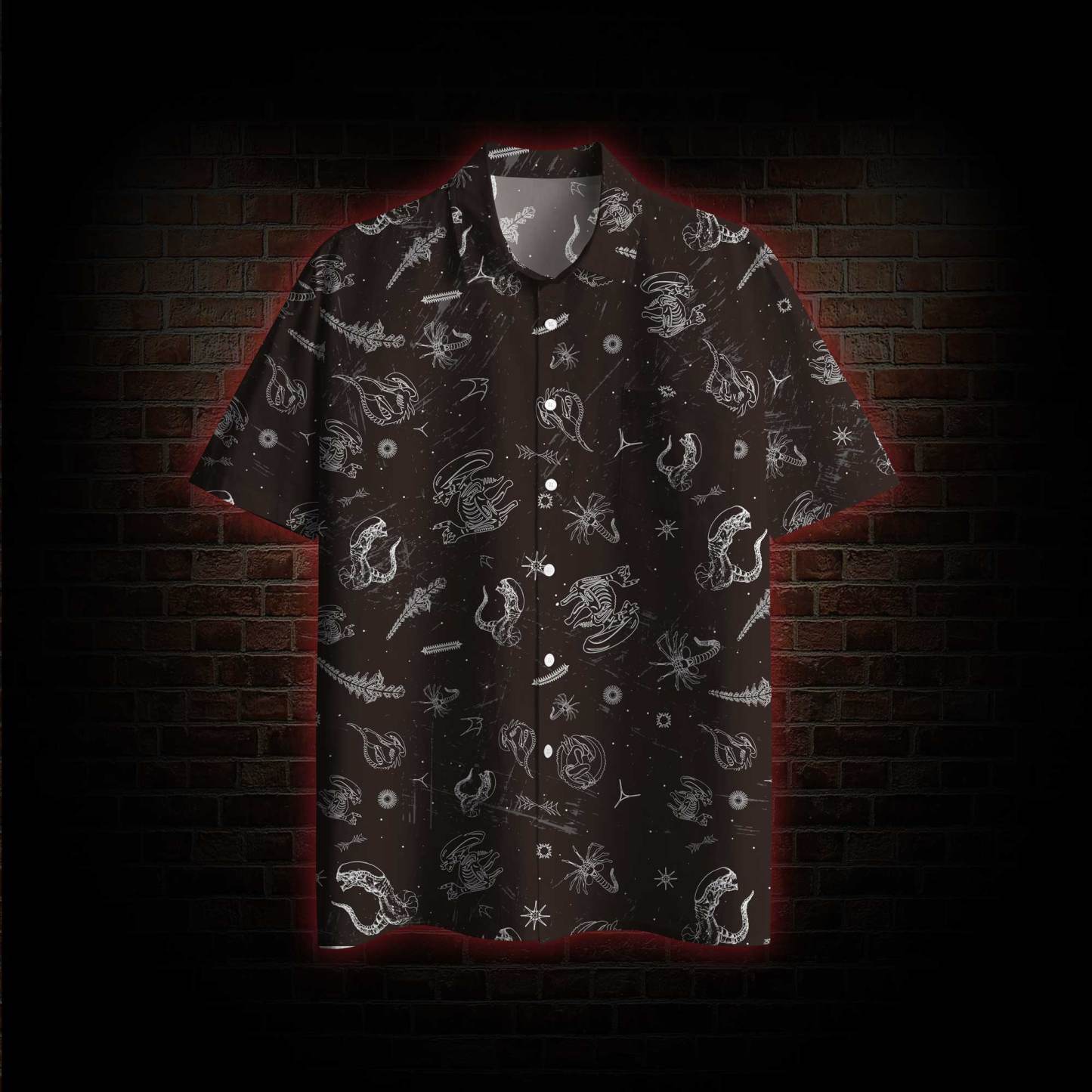 Aliens Hawaiian Shirt