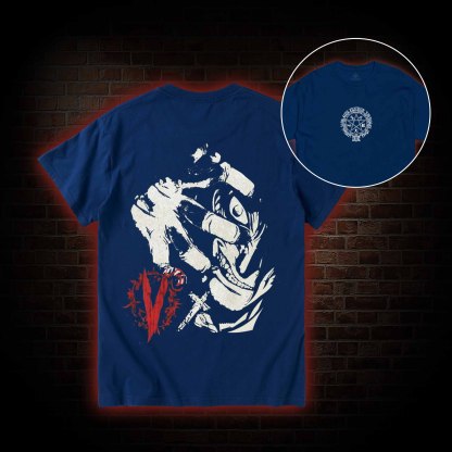 No Life No Death Back Print T-Shirt