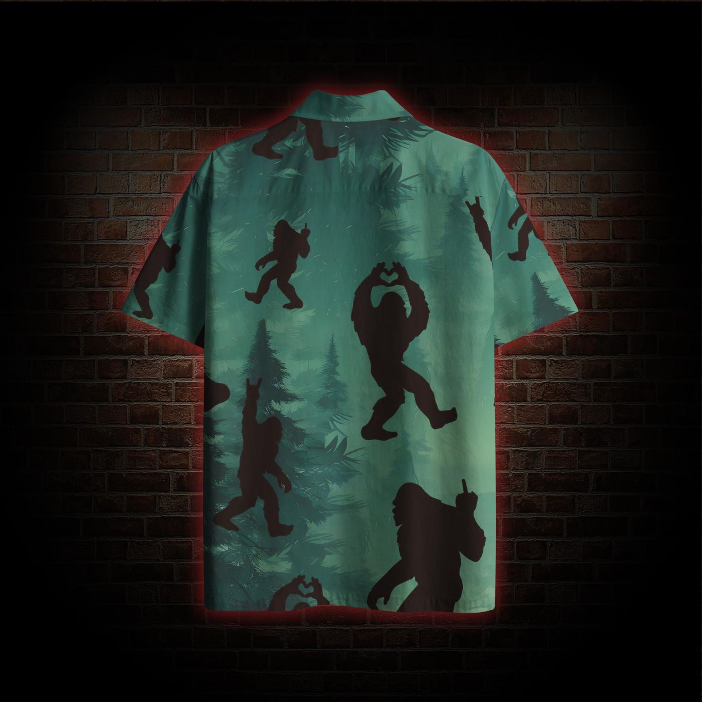 Bigfoot Hawaiian Shirt