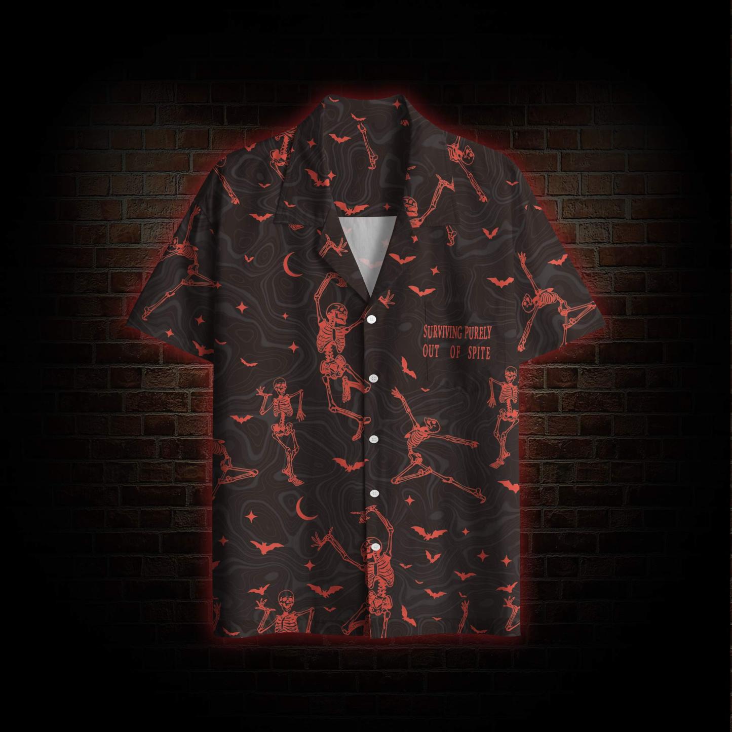 Surviving Purely Out of Spite Hawaiian Shirt