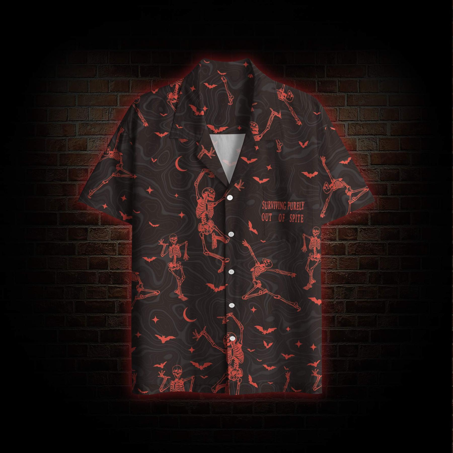 Surviving Purely Out of Spite Hawaiian Shirt