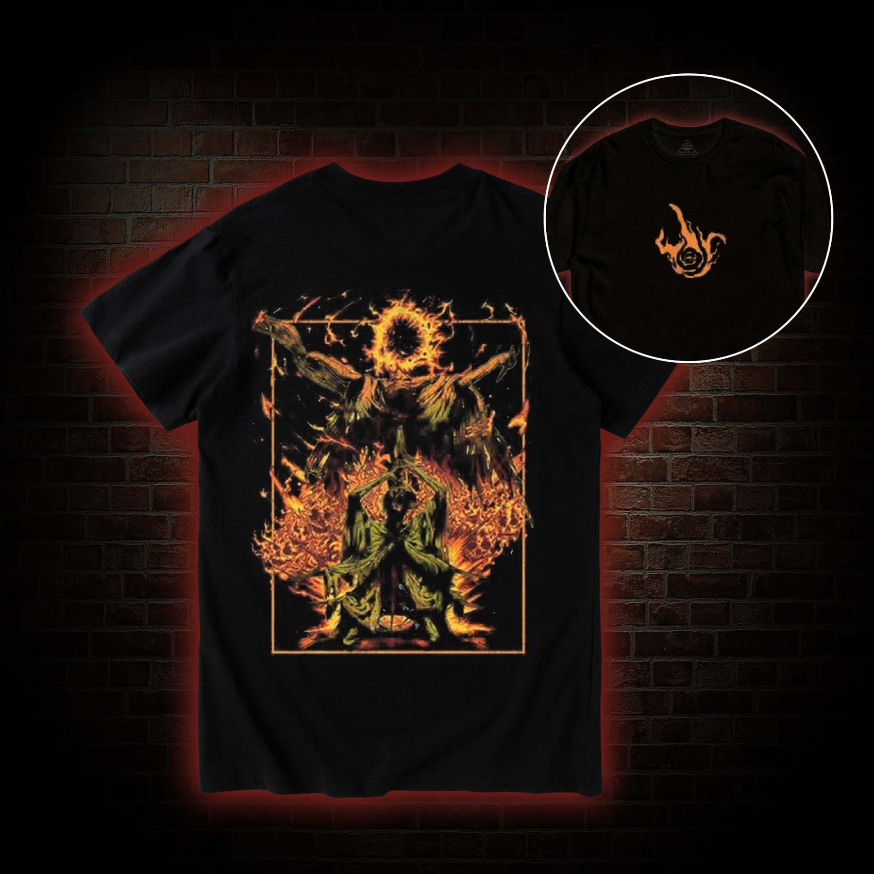 Forgive Me Back Print T-Shirt