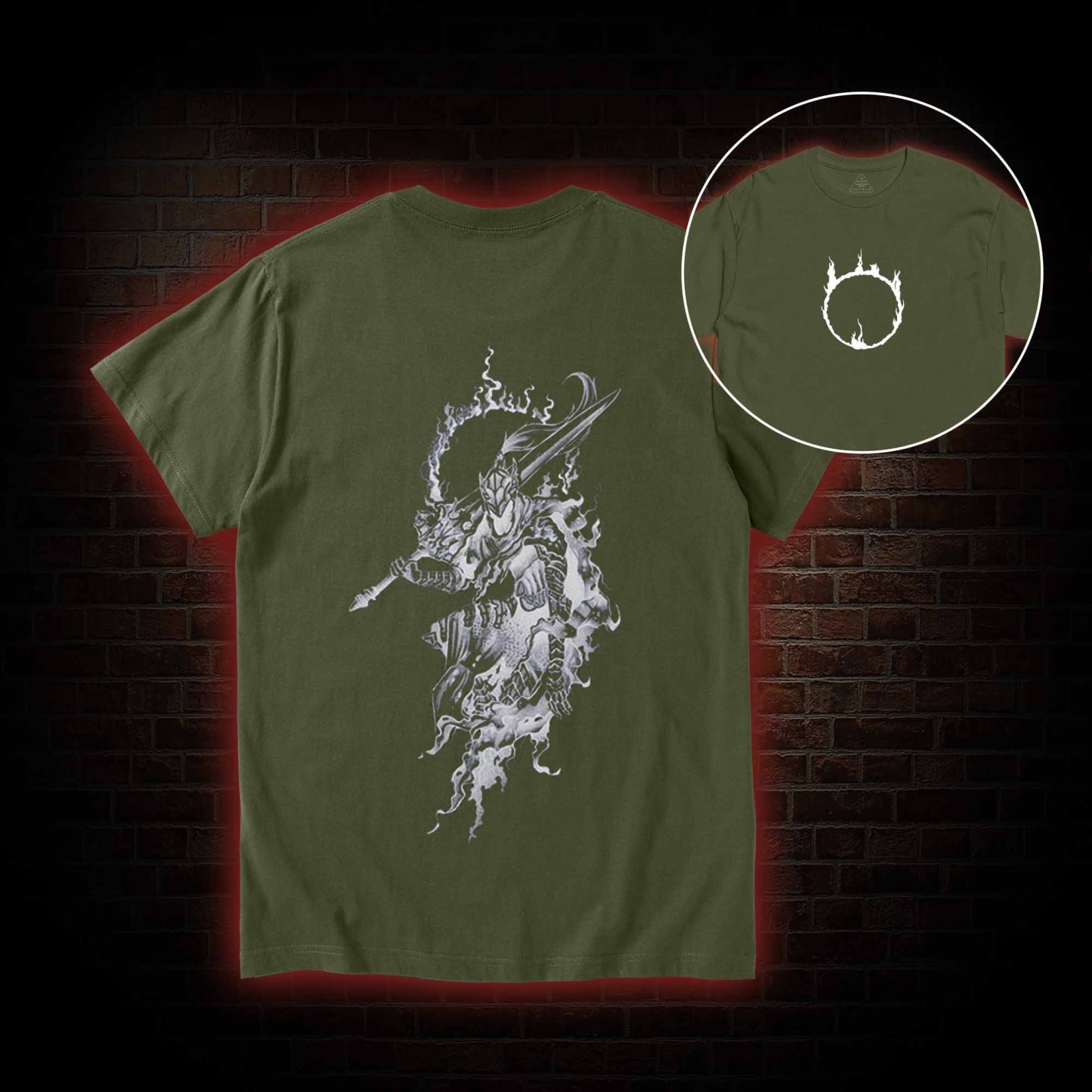 2525 Back Print T-Shirt