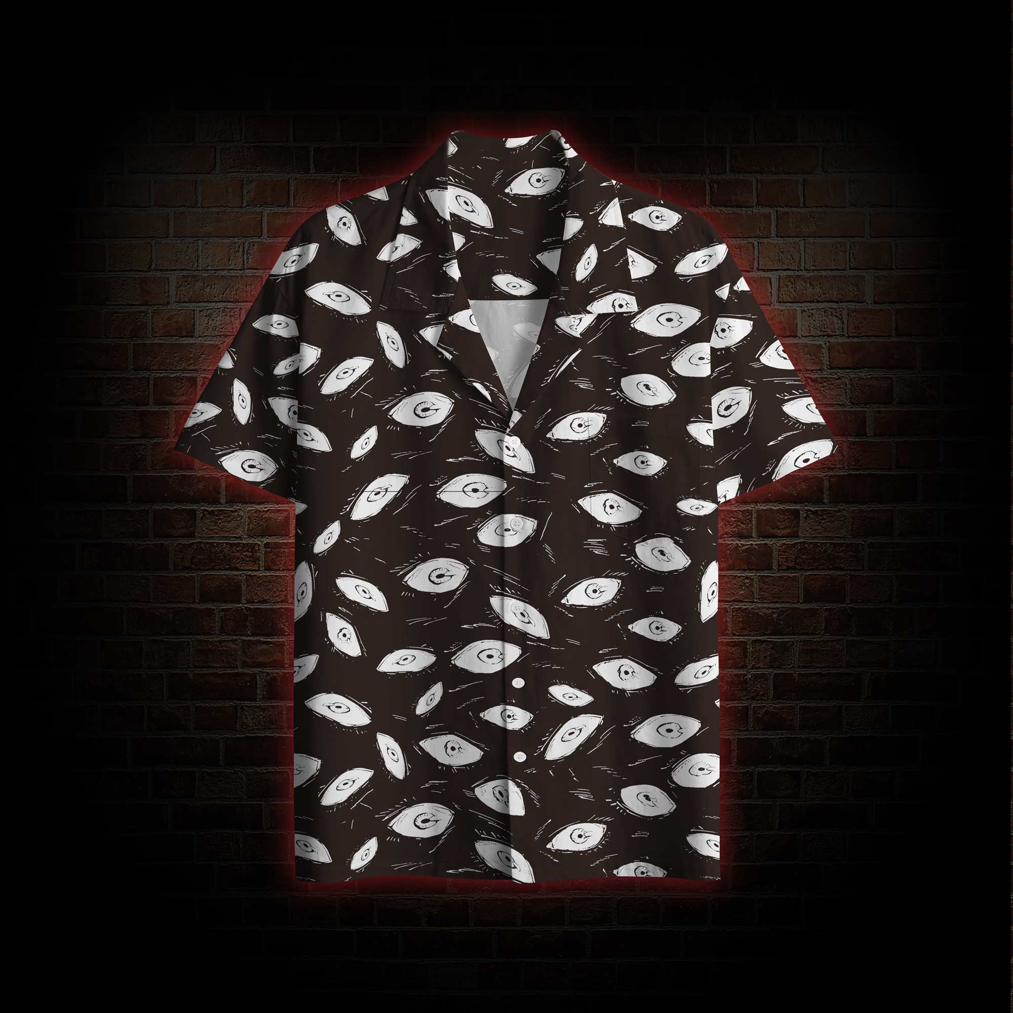 Eyes Creepy Hawaiian Shirt