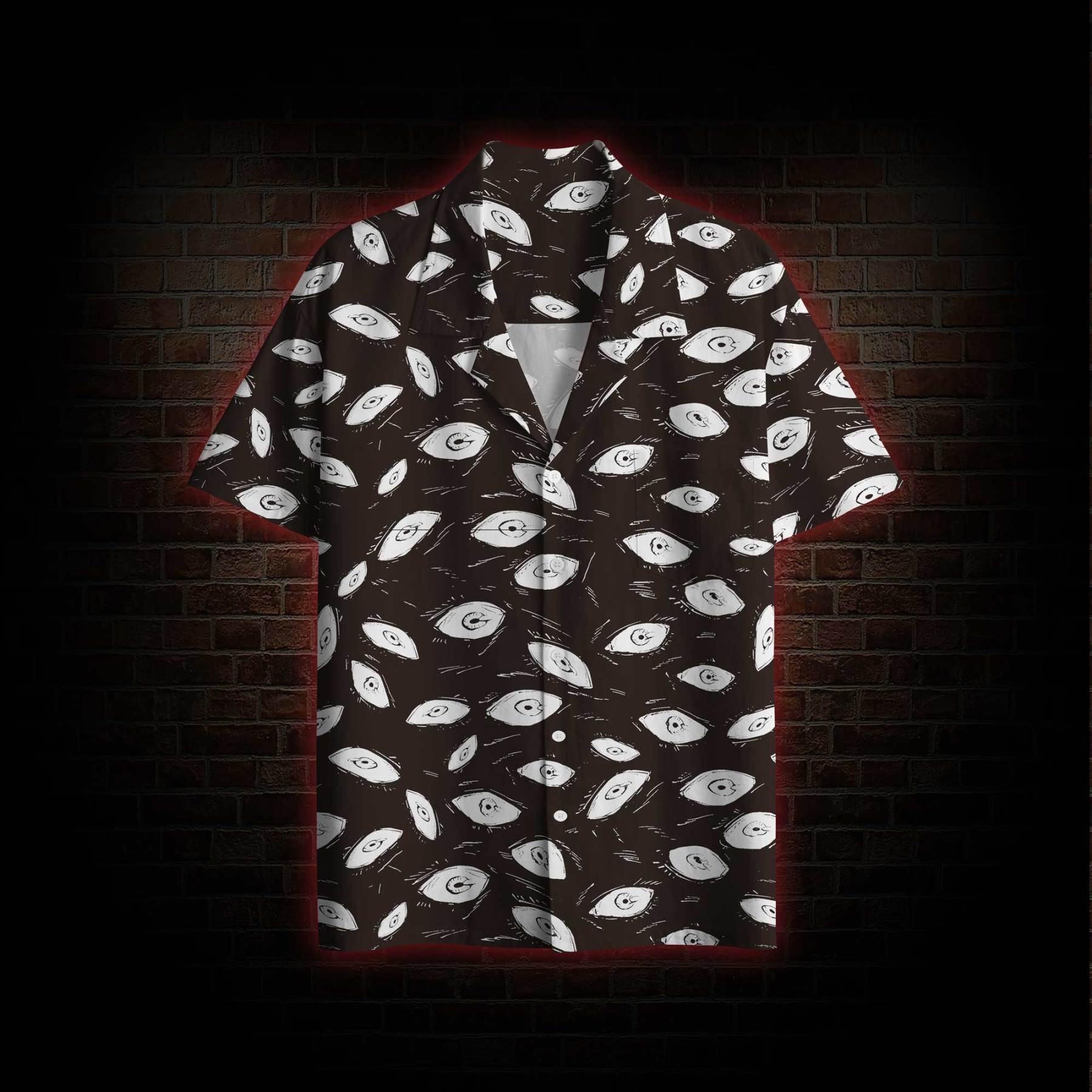 Eyes Creepy Hawaiian Shirt