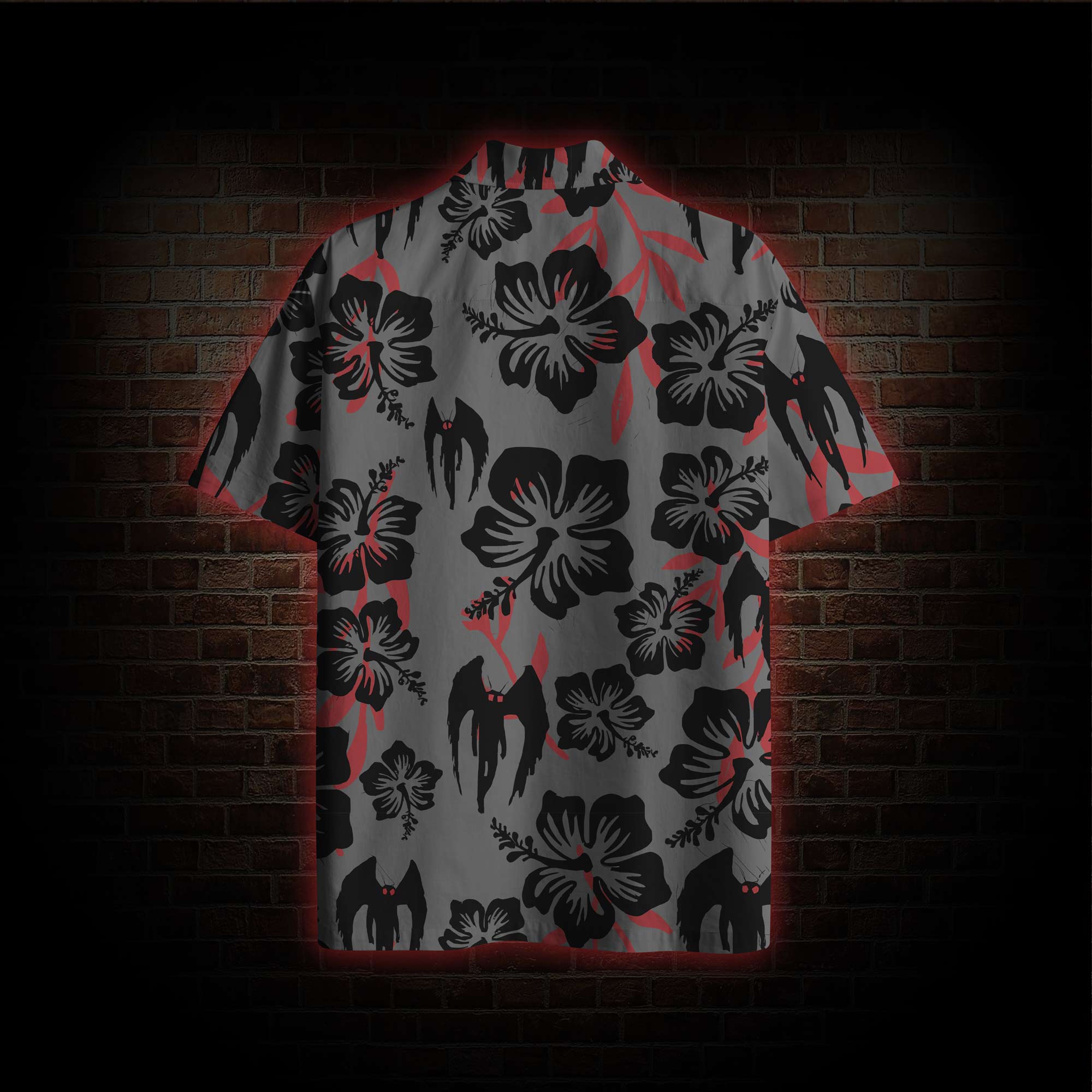Mothman Hawaiian Shirt