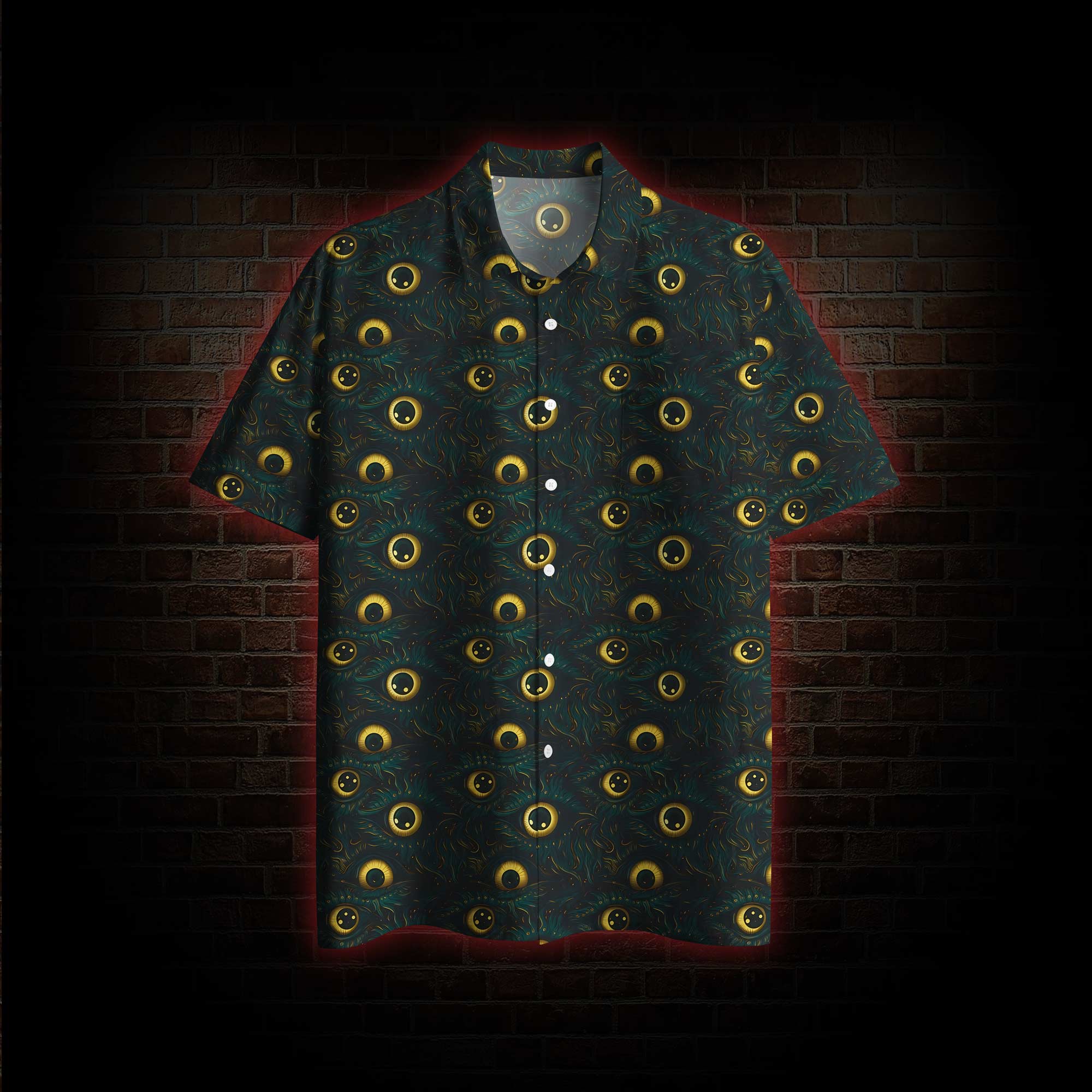 Eyes of the Deep Hawaiian Shirt