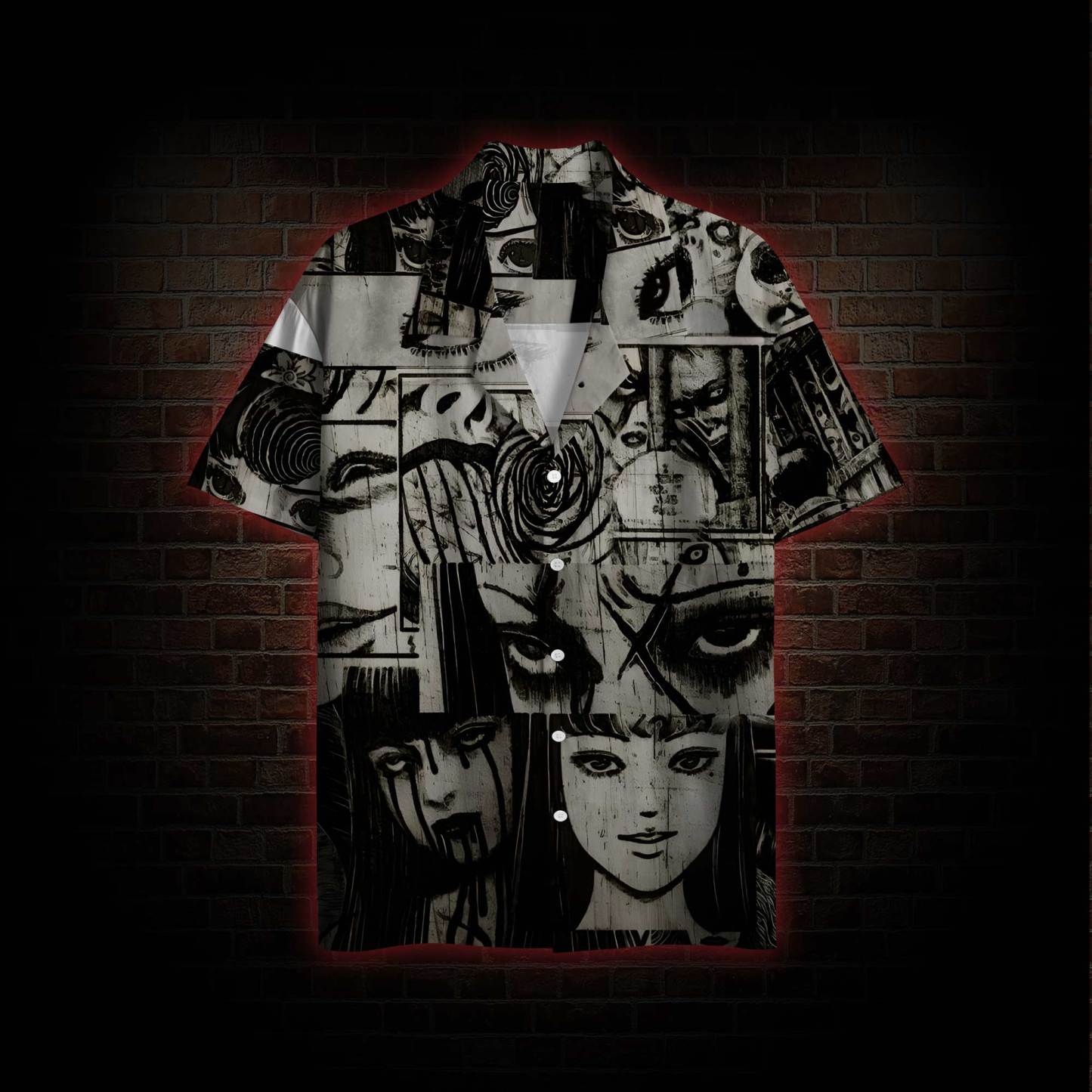 Eyes of Horrors Hawaiian Shirt