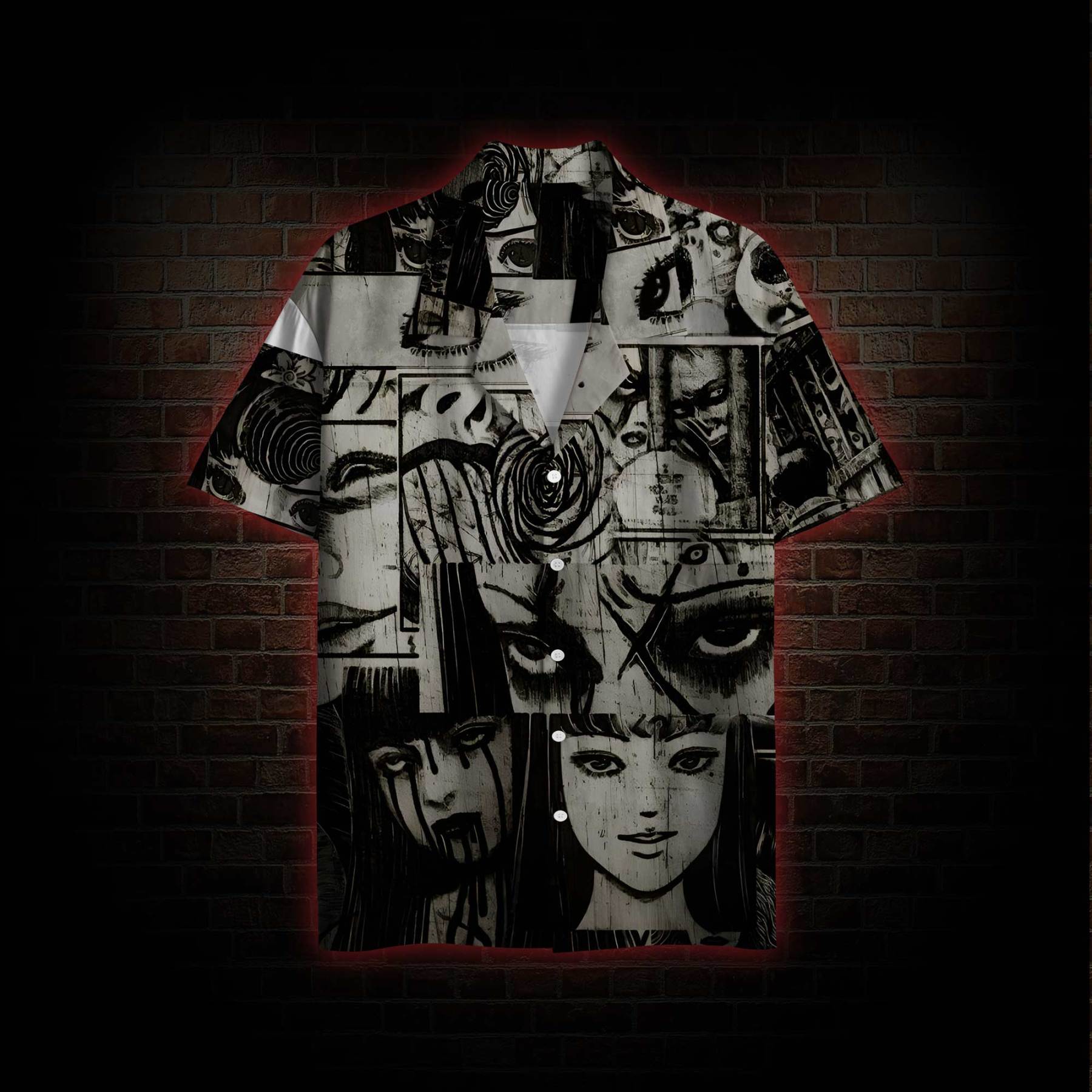 Eyes of Horrors Hawaiian Shirt