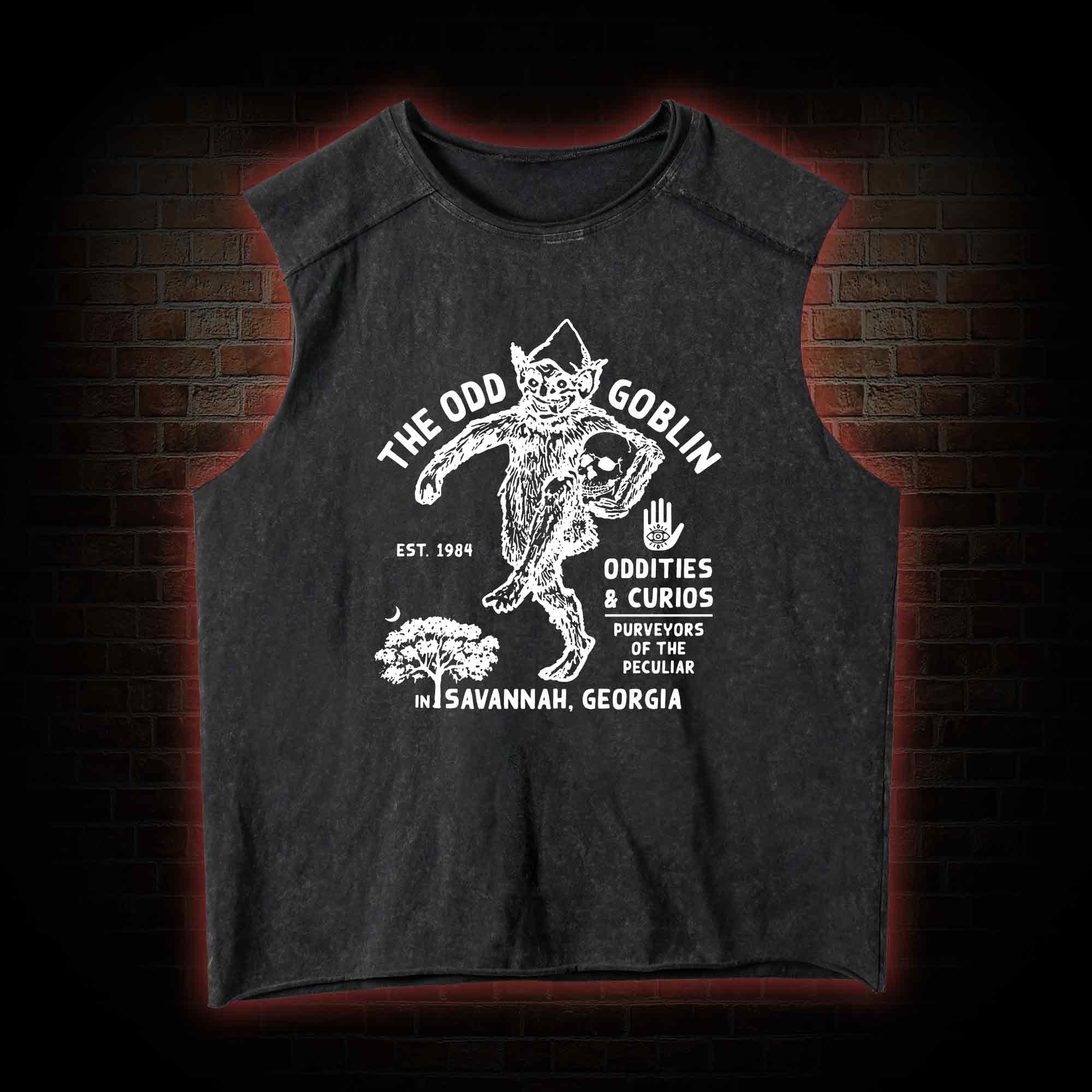 The Odd Goblin Vintage Washed Tank Top