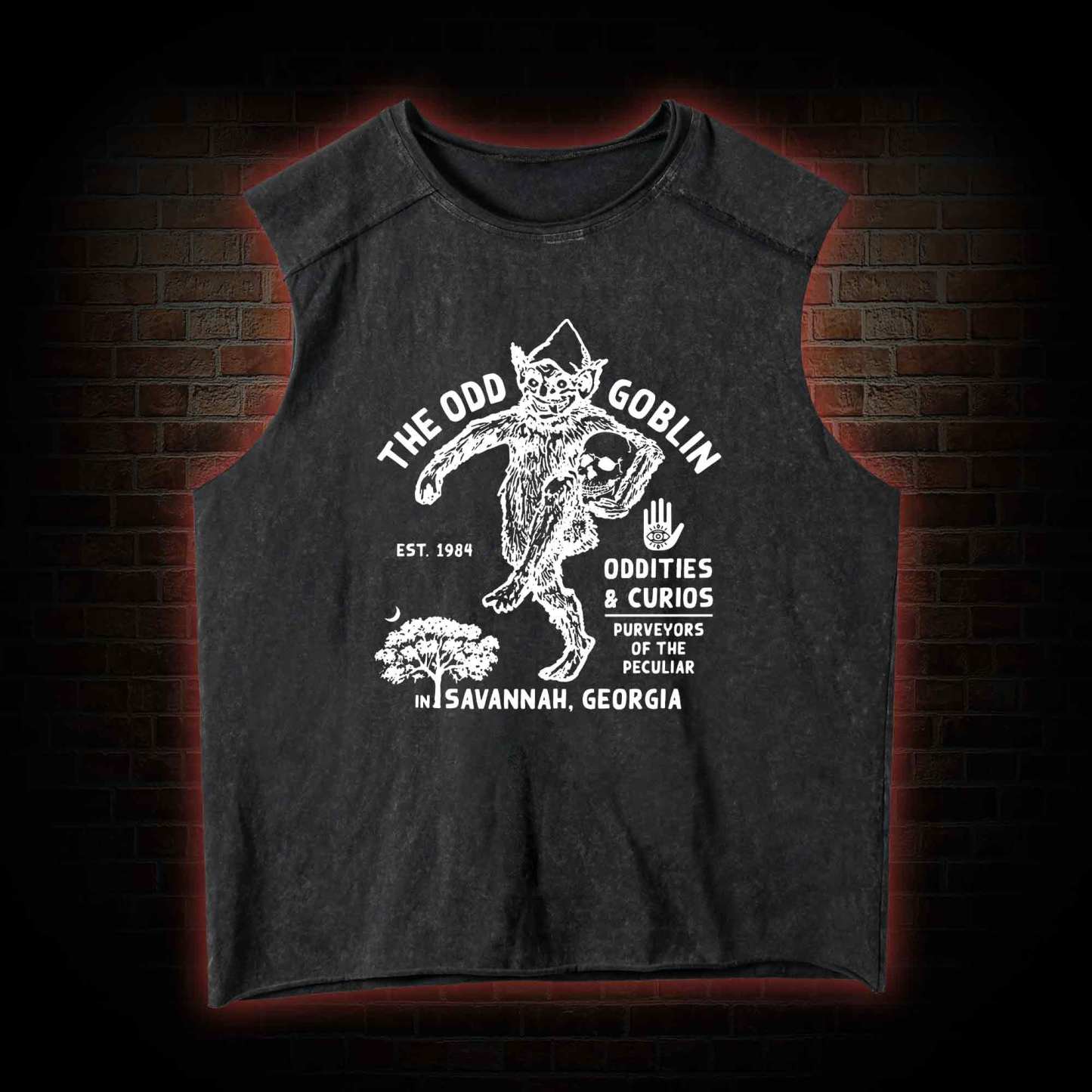 The Odd Goblin Vintage Washed Tank Top