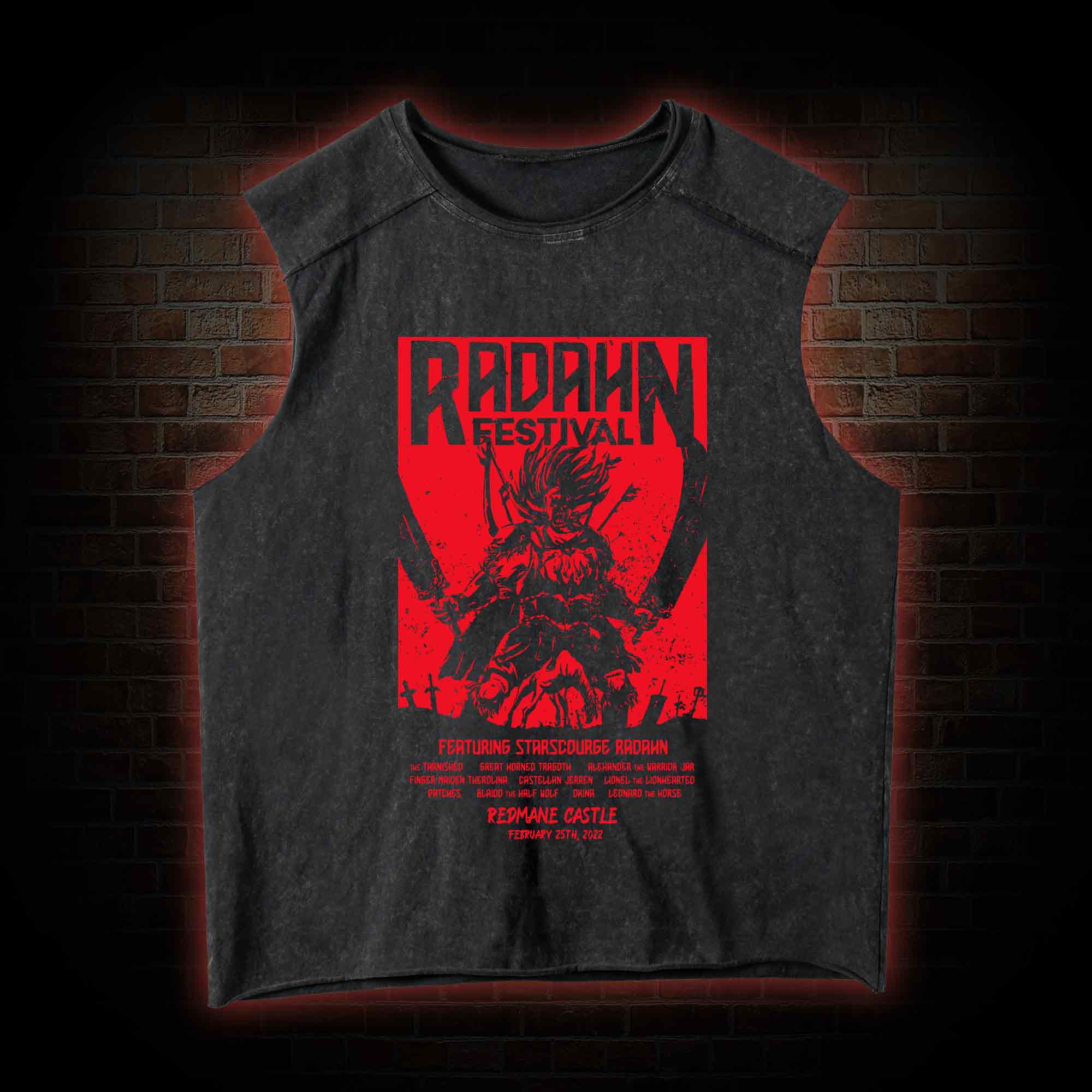 Battle Festival Vintage Washed Tank Top