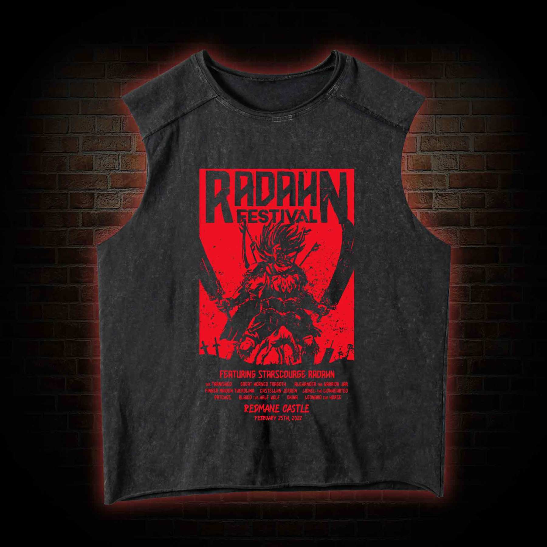 Battle Festival Vintage Washed Tank Top