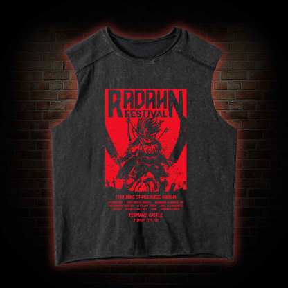 Battle Festival Vintage Washed Tank Top