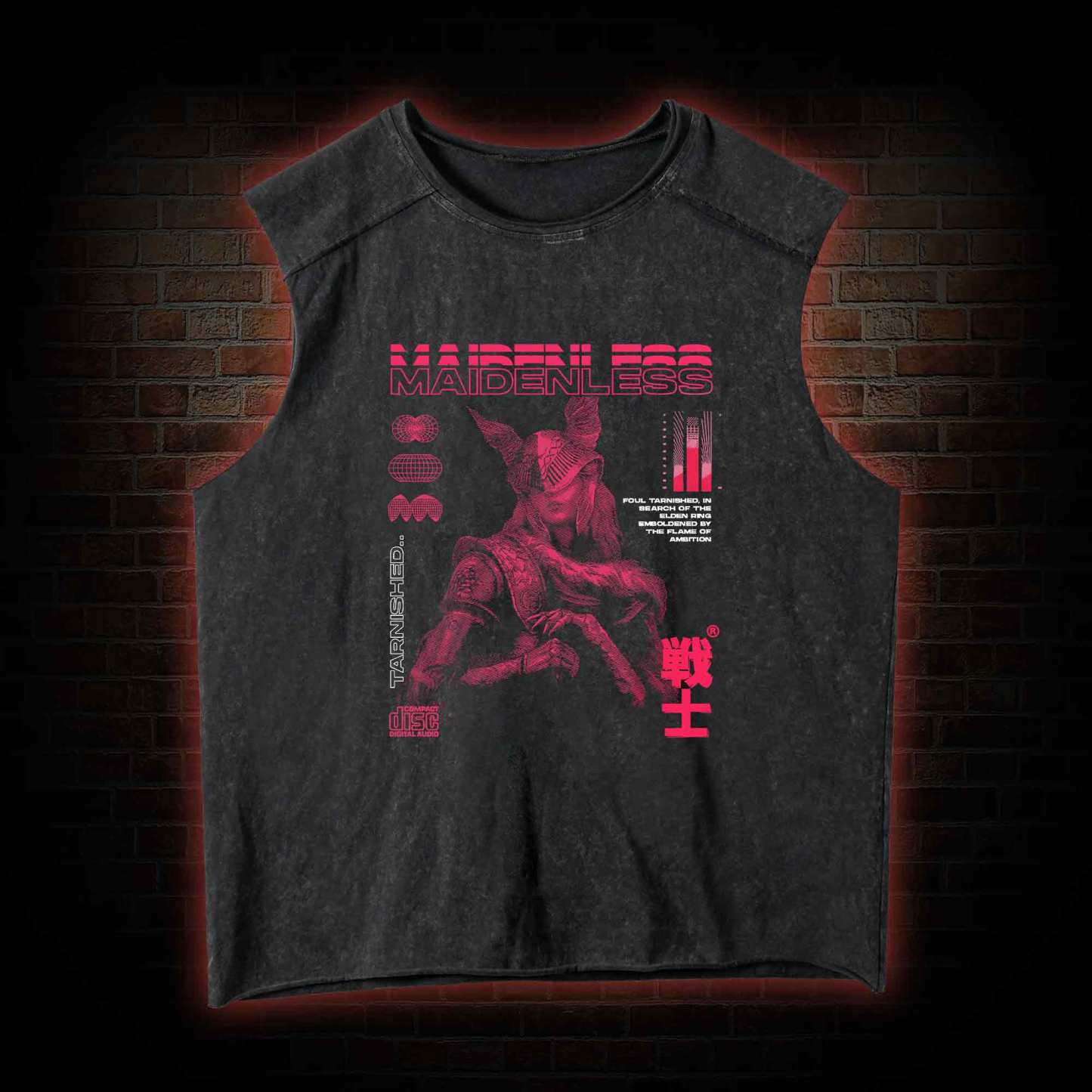 Maidenless Vintage Washed Tank Top