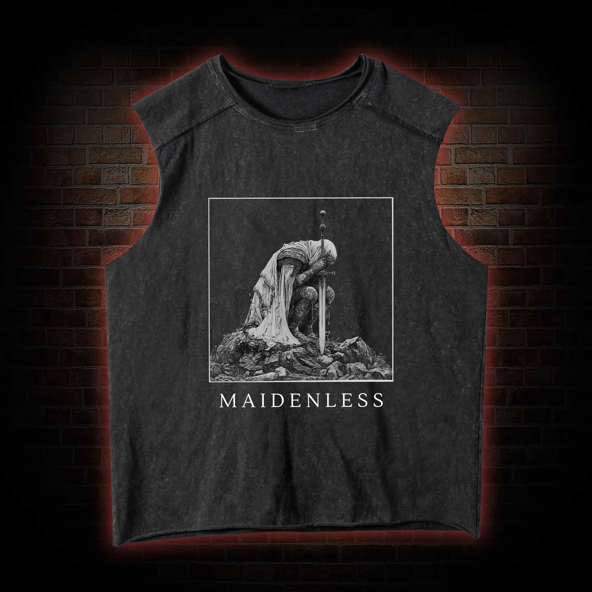 Maidenless Vintage Washed Tank Top