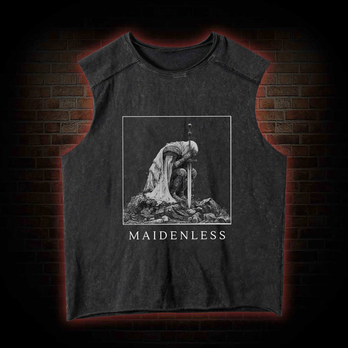 Maidenless Vintage Washed Tank Top