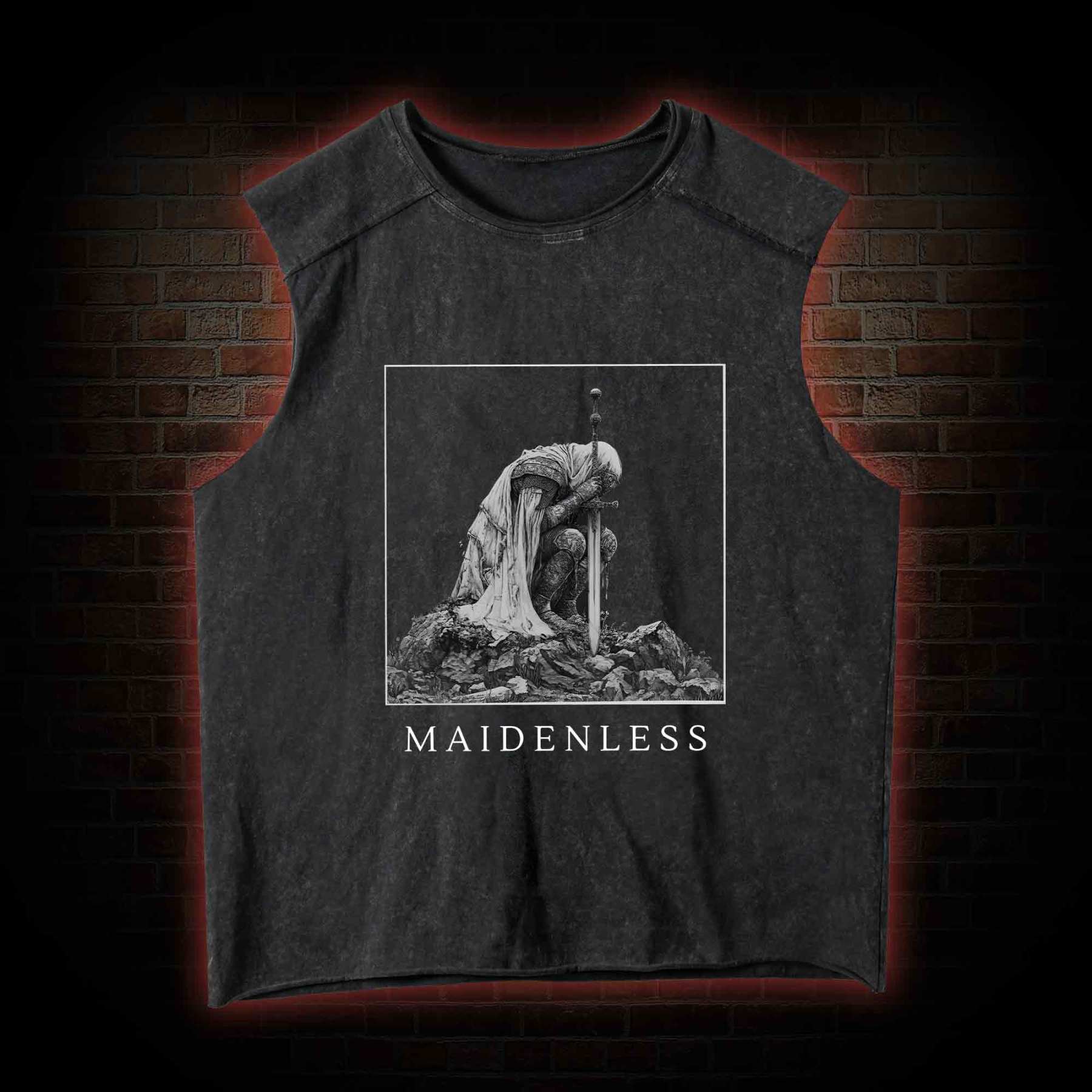 Maidenless Vintage Washed Tank Top