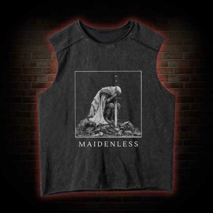 Maidenless Vintage Washed Tank Top
