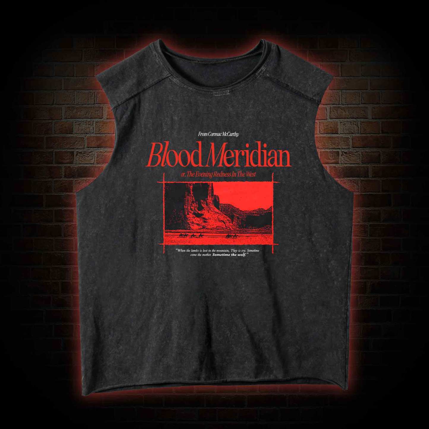 Blood Meridian Vintage Washed Tank Top