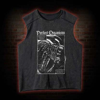 Alien Perfect Organism Vintage Washed Tank Top