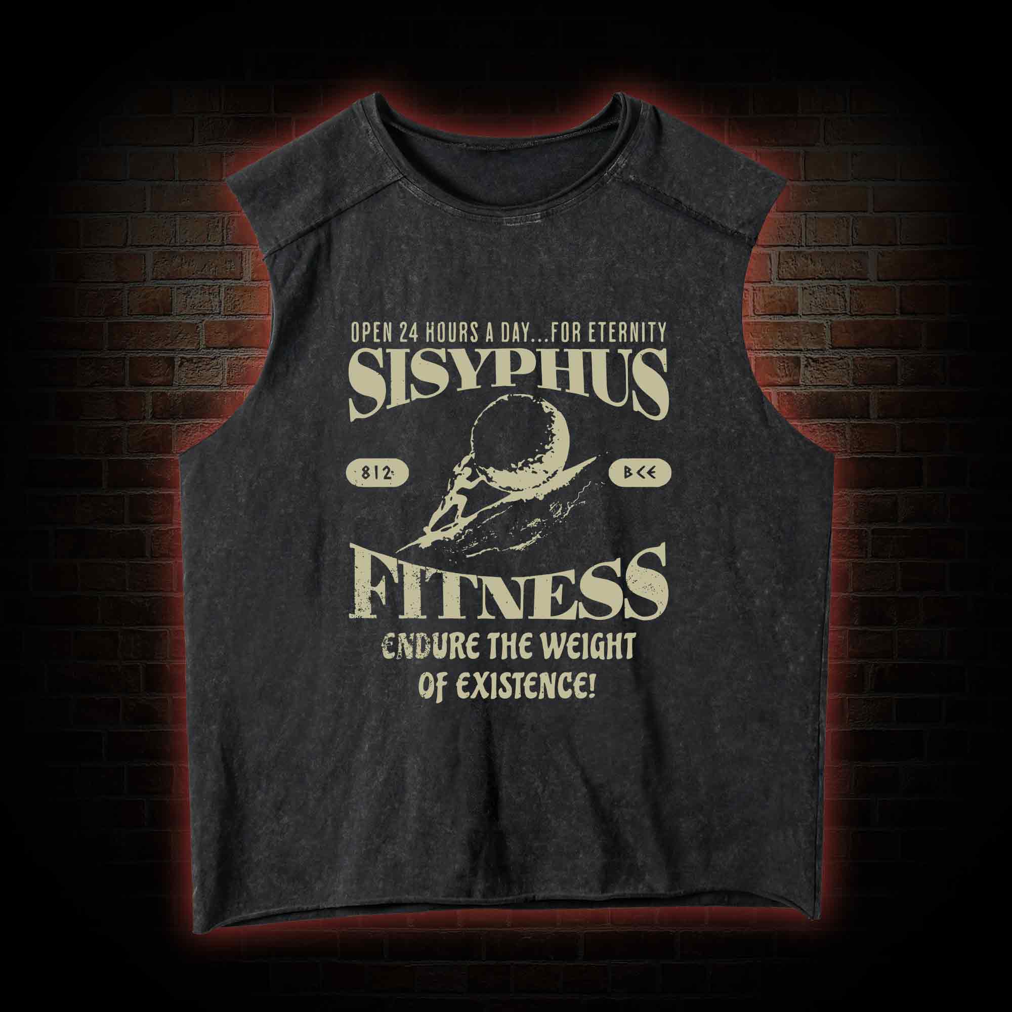Sisyphus Fitness Vintage Washed Tank Top