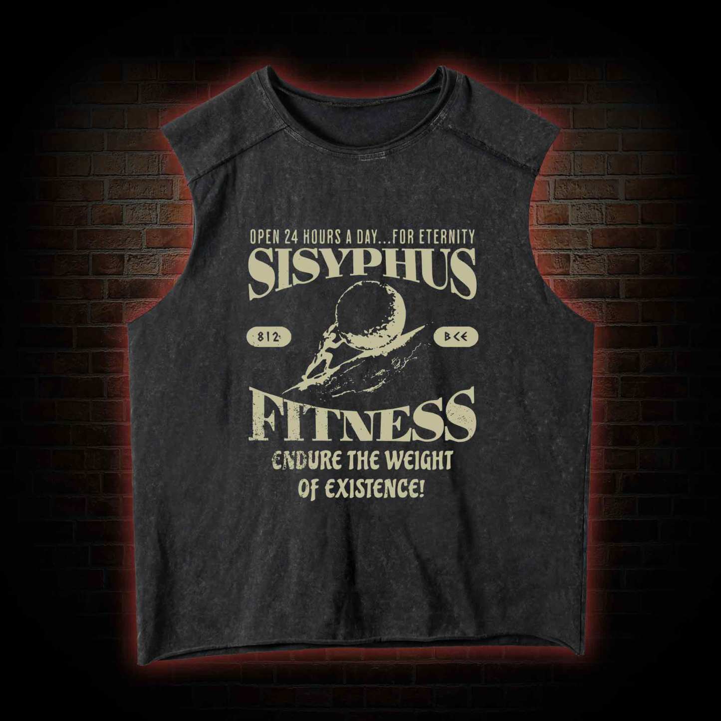 Sisyphus Fitness Vintage Washed Tank Top