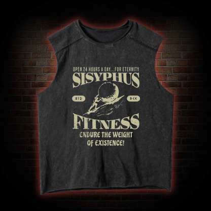 Sisyphus Fitness Vintage Washed Tank Top