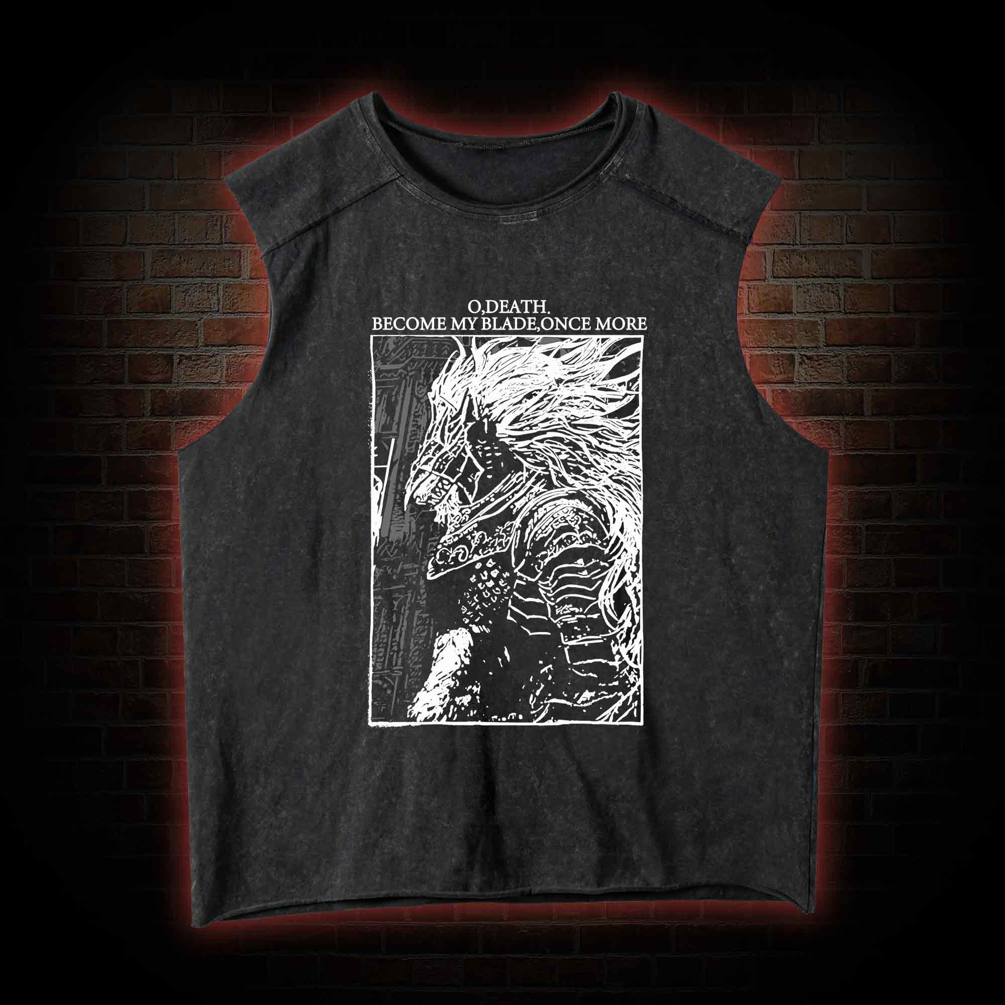 The Black Blade Washed Tank Top