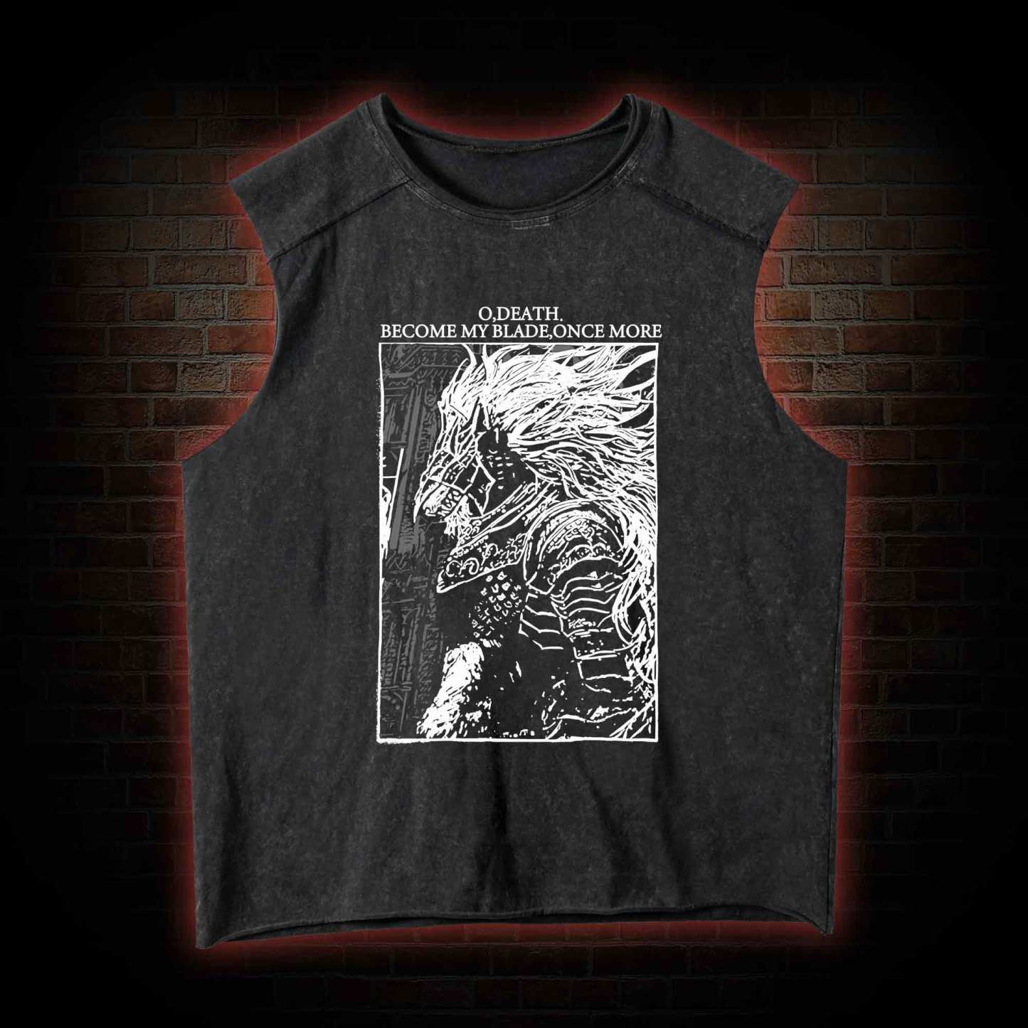 The Black Blade Washed Tank Top