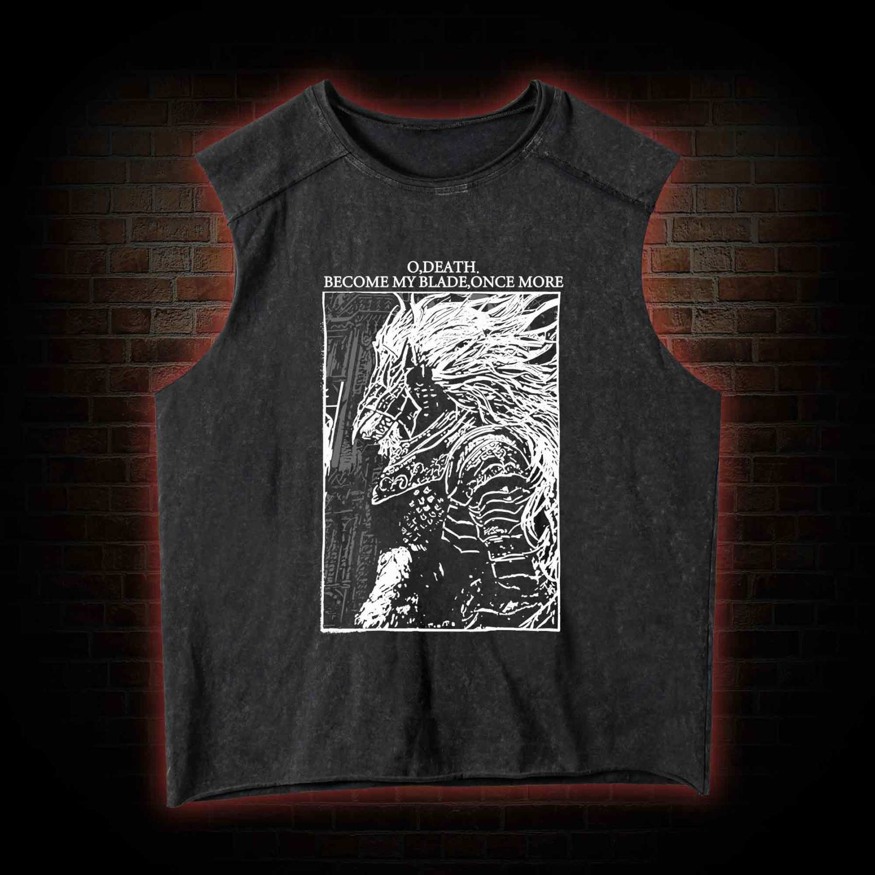 The Black Blade Washed Tank Top