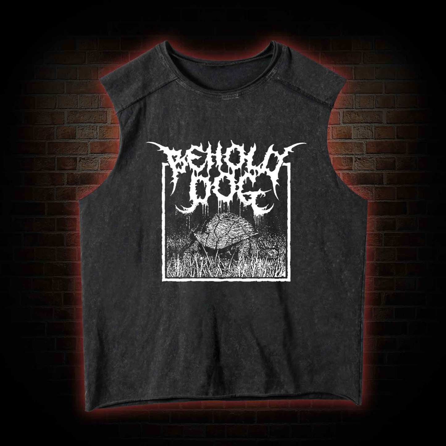Behold Dog Washed Tank Top
