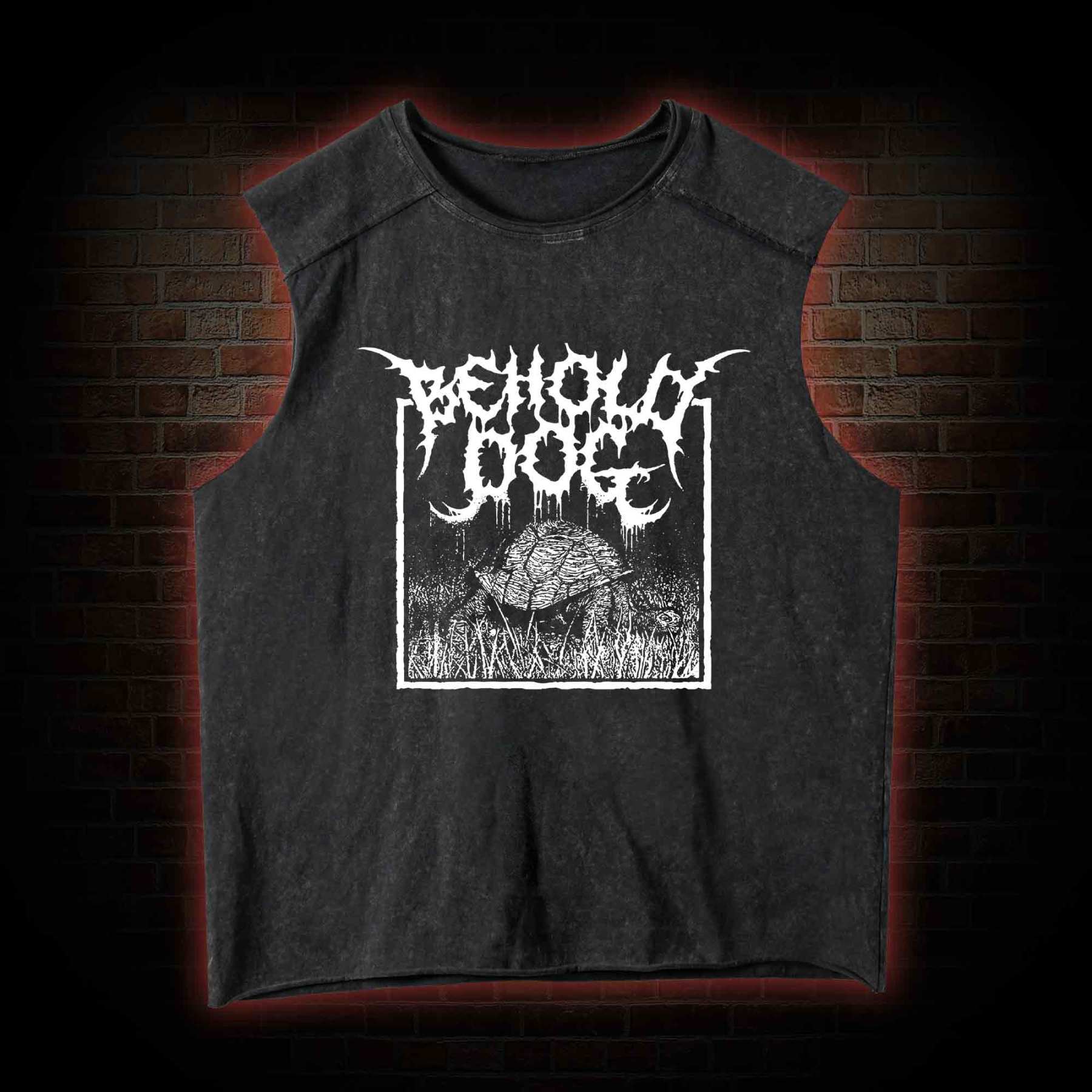 Behold Dog Washed Tank Top
