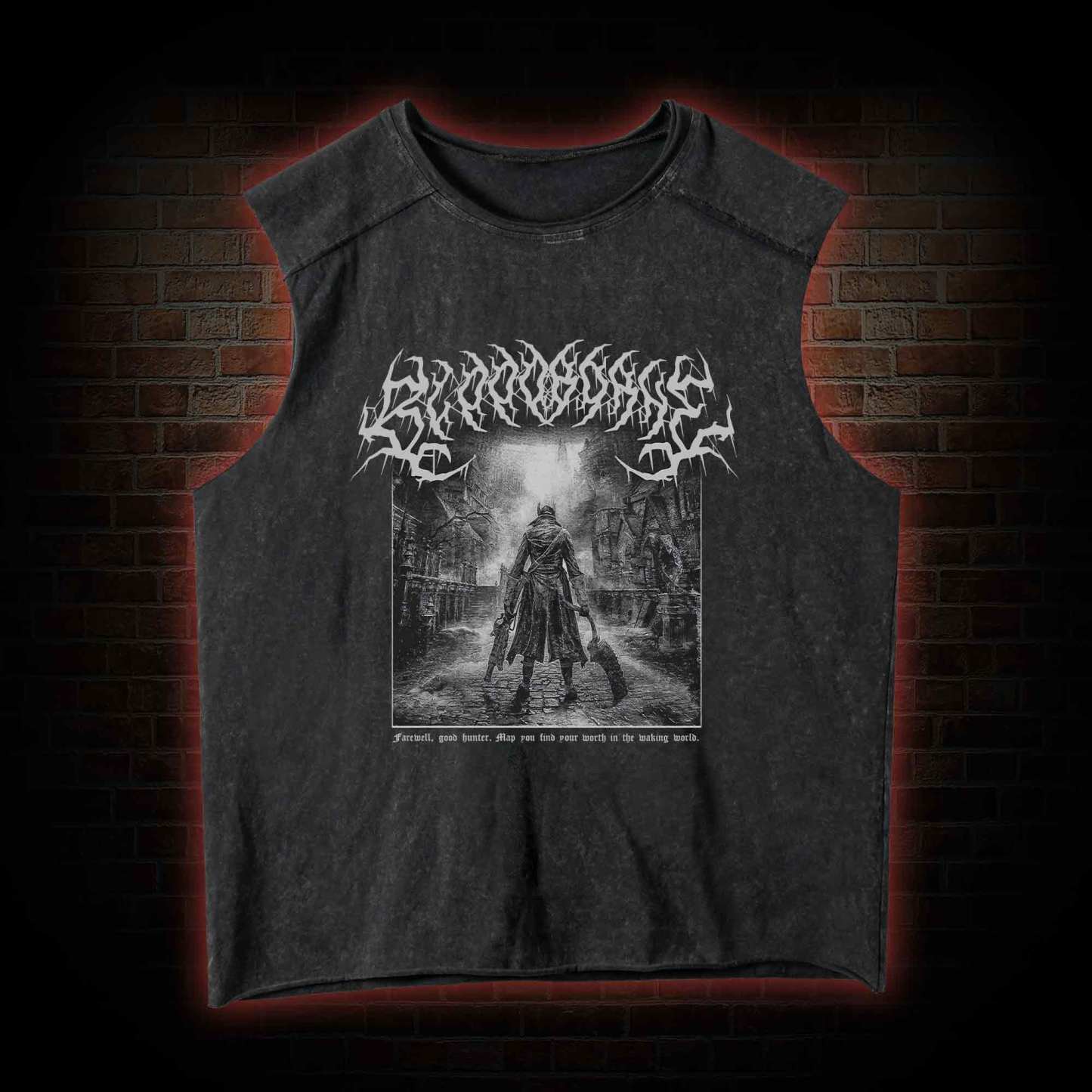 Blood Hunter Washed Tank Top