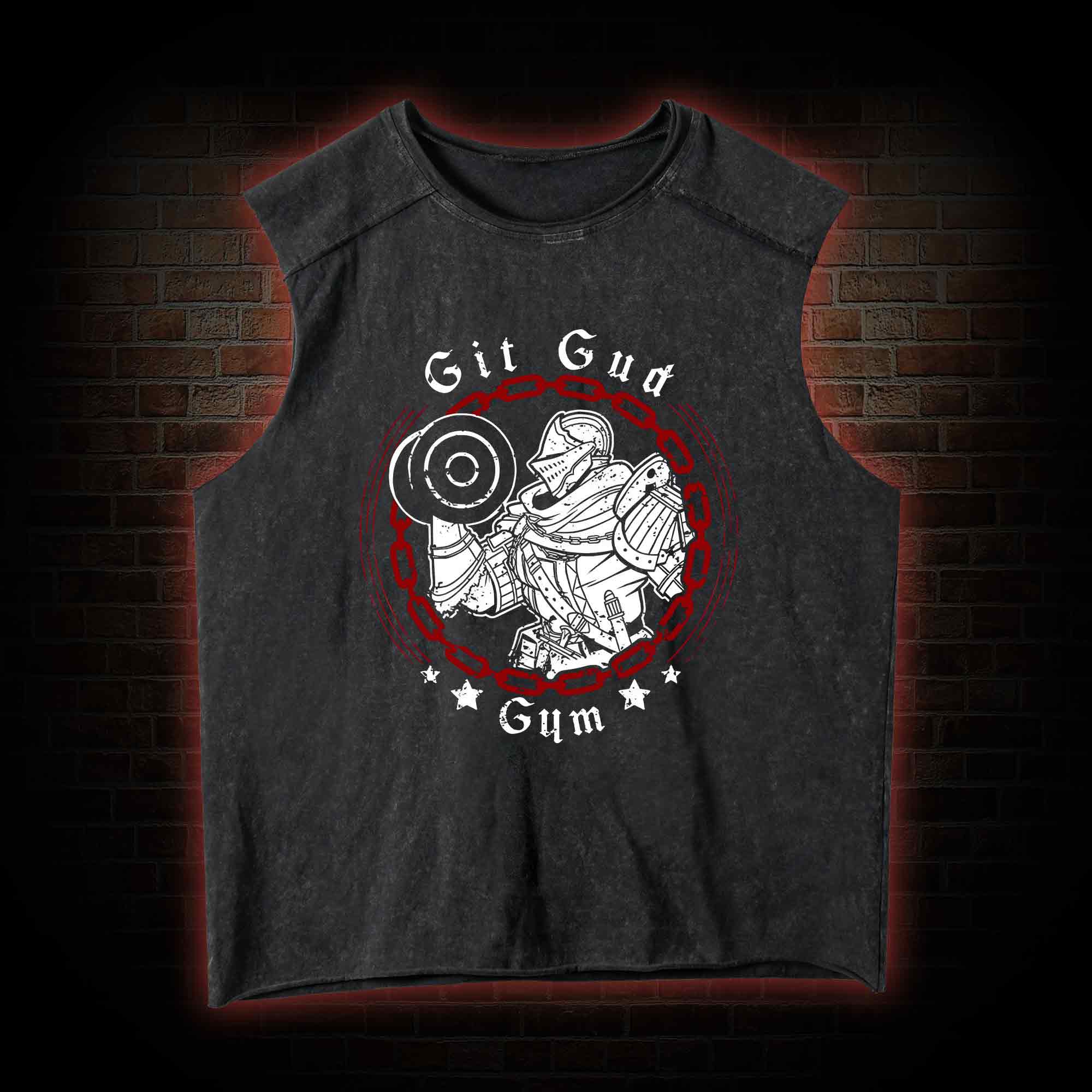 Git Gud Gym Washed Tank Top