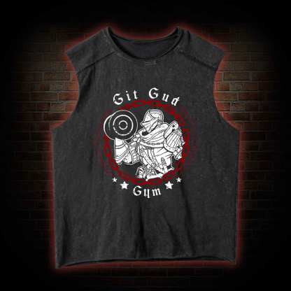 Git Gud Gym Washed Tank Top