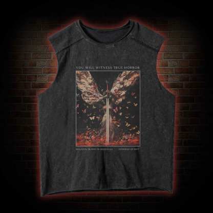 Goddess of Rot Washed Tank Top