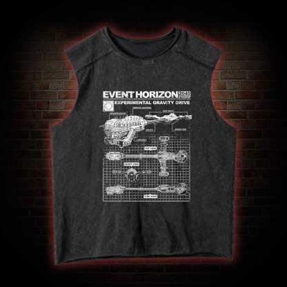 Save Yourself From Hell Washed Tank Top