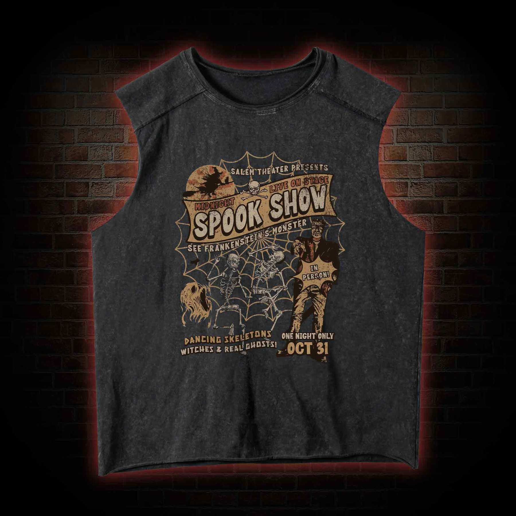 Monster Shows Washed Tank Top